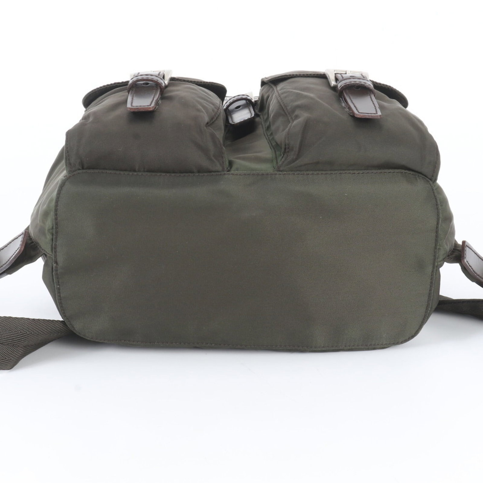Backpack Nylon Leather Prada - 6