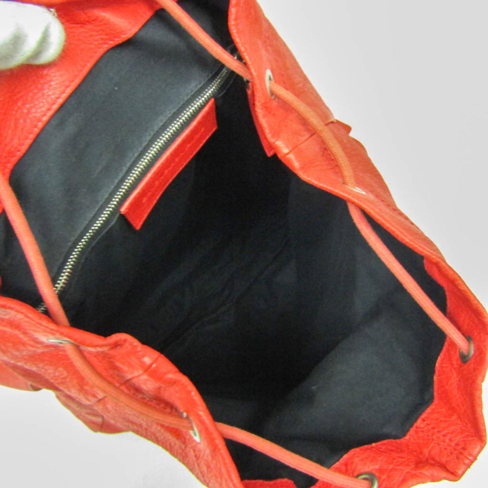 Leather Backpack Balenciaga - 4