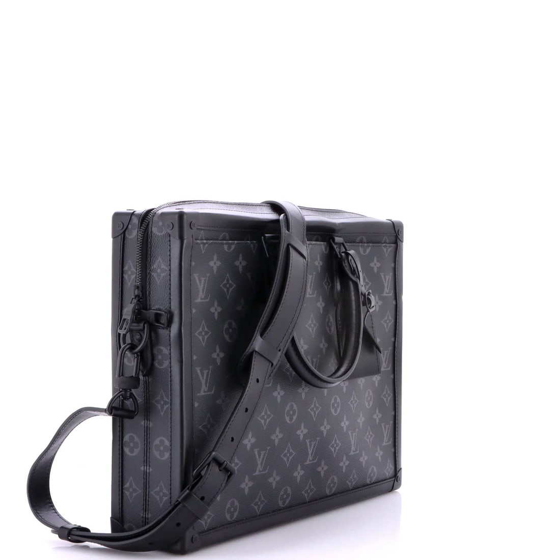 Soft Trunk Briefcase Canvas Monogram Eclipse Louis Vuitton - 2