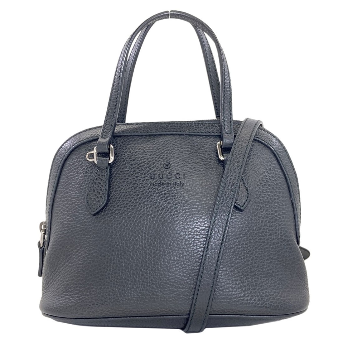 Handbag Leather 2Way Gucci Outlet: Handbag Leather 2Way Gucci Outlet Handbag Leather 2Way Gucci Outlet - A sleek and sophisticated black leather handbag with a 2-way closure, perfect for adding a touch of luxury to any outfit. Made