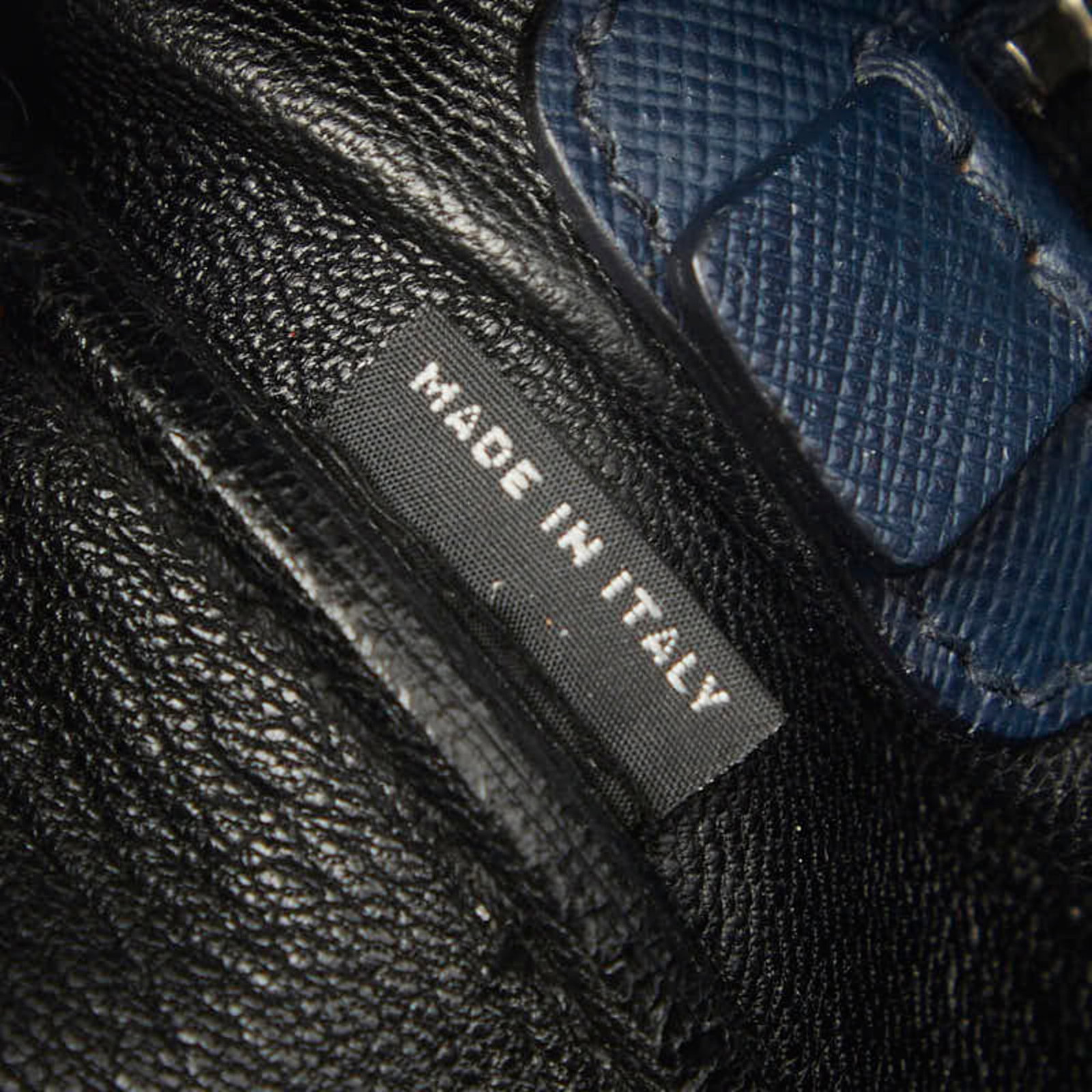 Saffiano Triangle Leather Prada Briefcase - 11