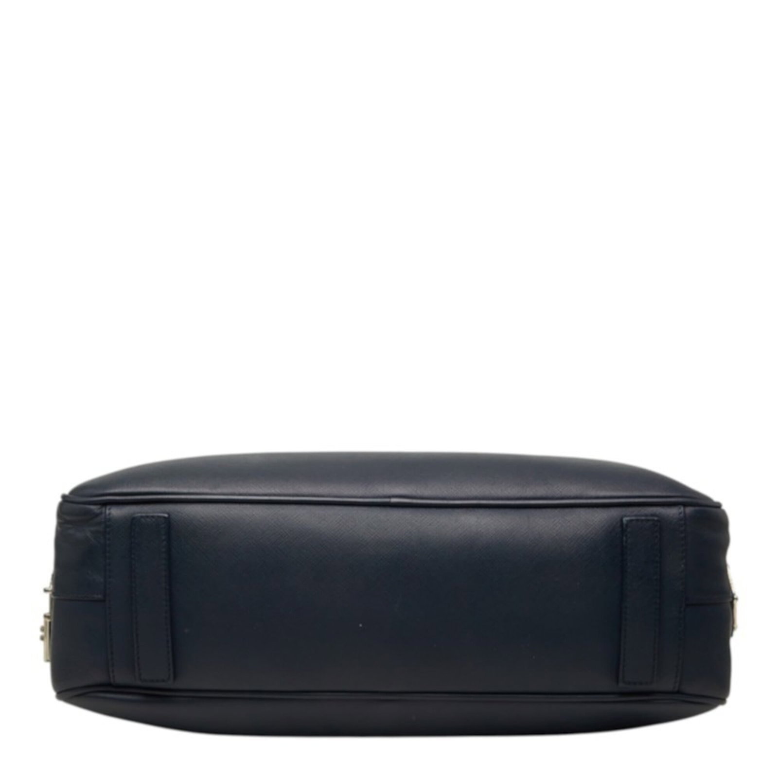 Saffiano Triangle Leather Prada Briefcase - 3