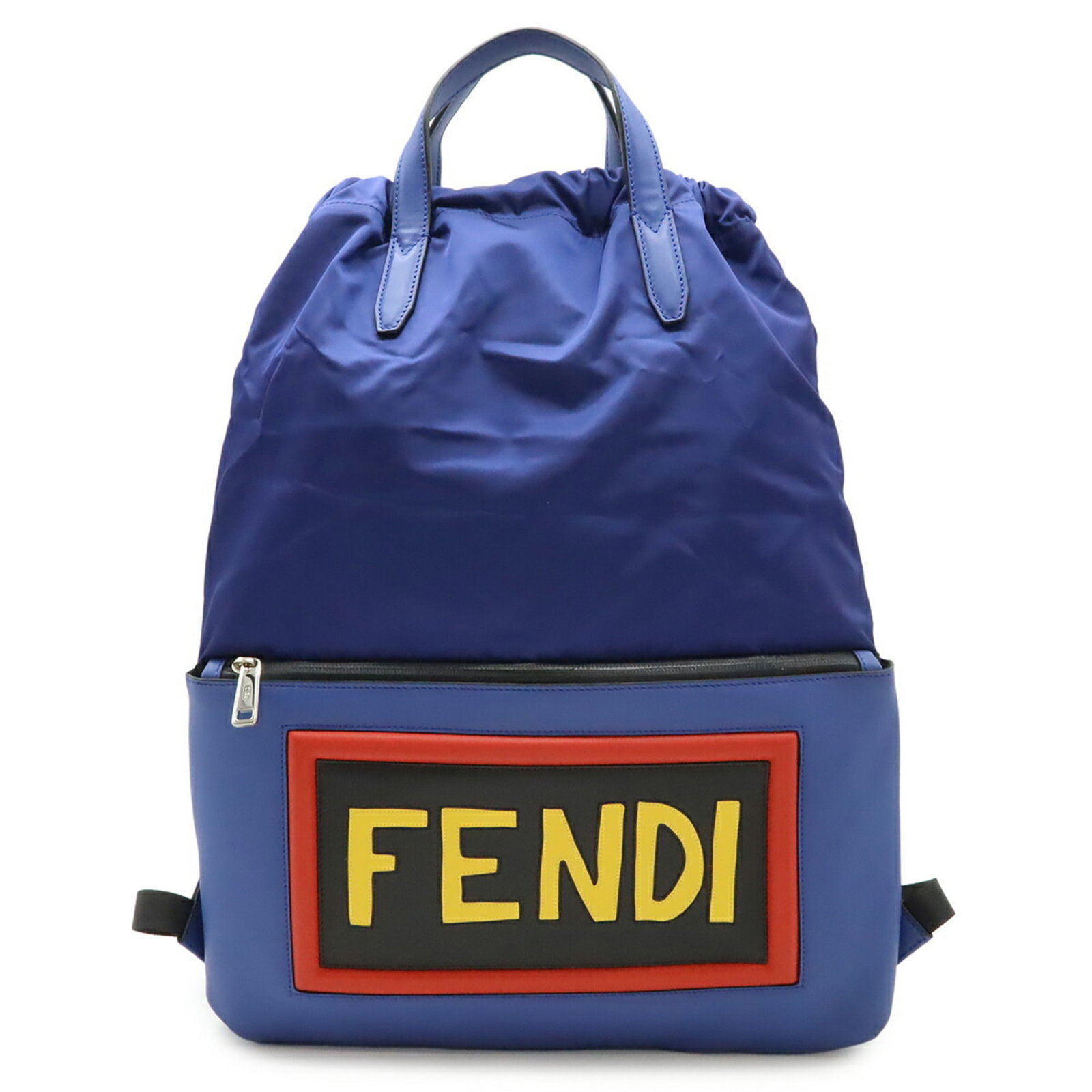 Nylon Leather Fendi Backpack - 2