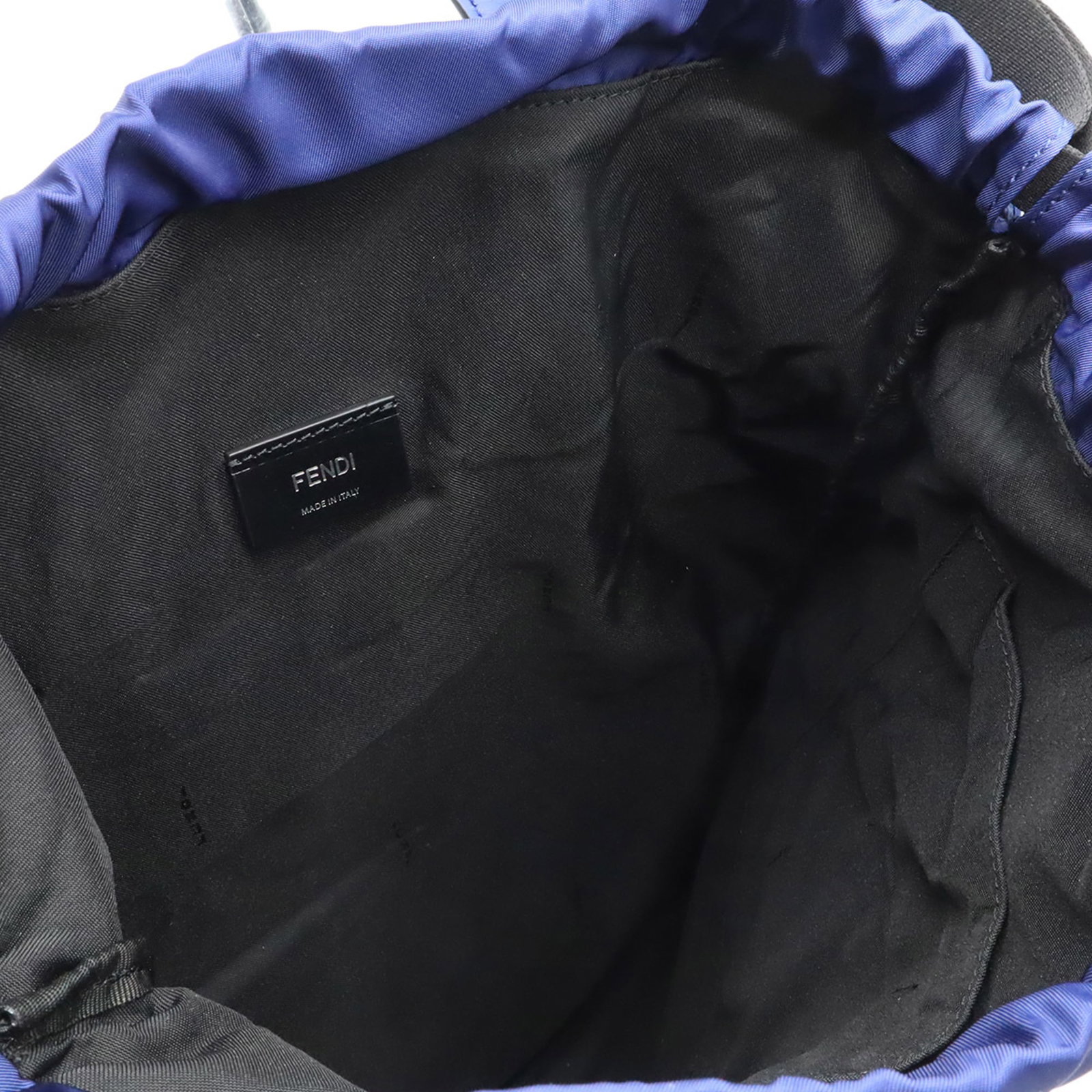 Nylon Leather Fendi Backpack - 8