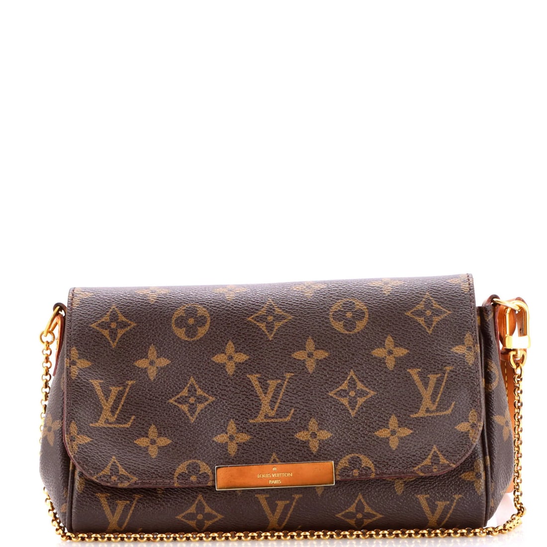 Favorite Handbag Canvas Monogram Louis Vuitton: Favorite Handbag Canvas Monogram Louis Vuitton Canvas Coated Brown Louis Vuitton Favorite Handbag Monogram PM, featuring a classic design with a signature monogram pattern, and a sturdy brown canvas e