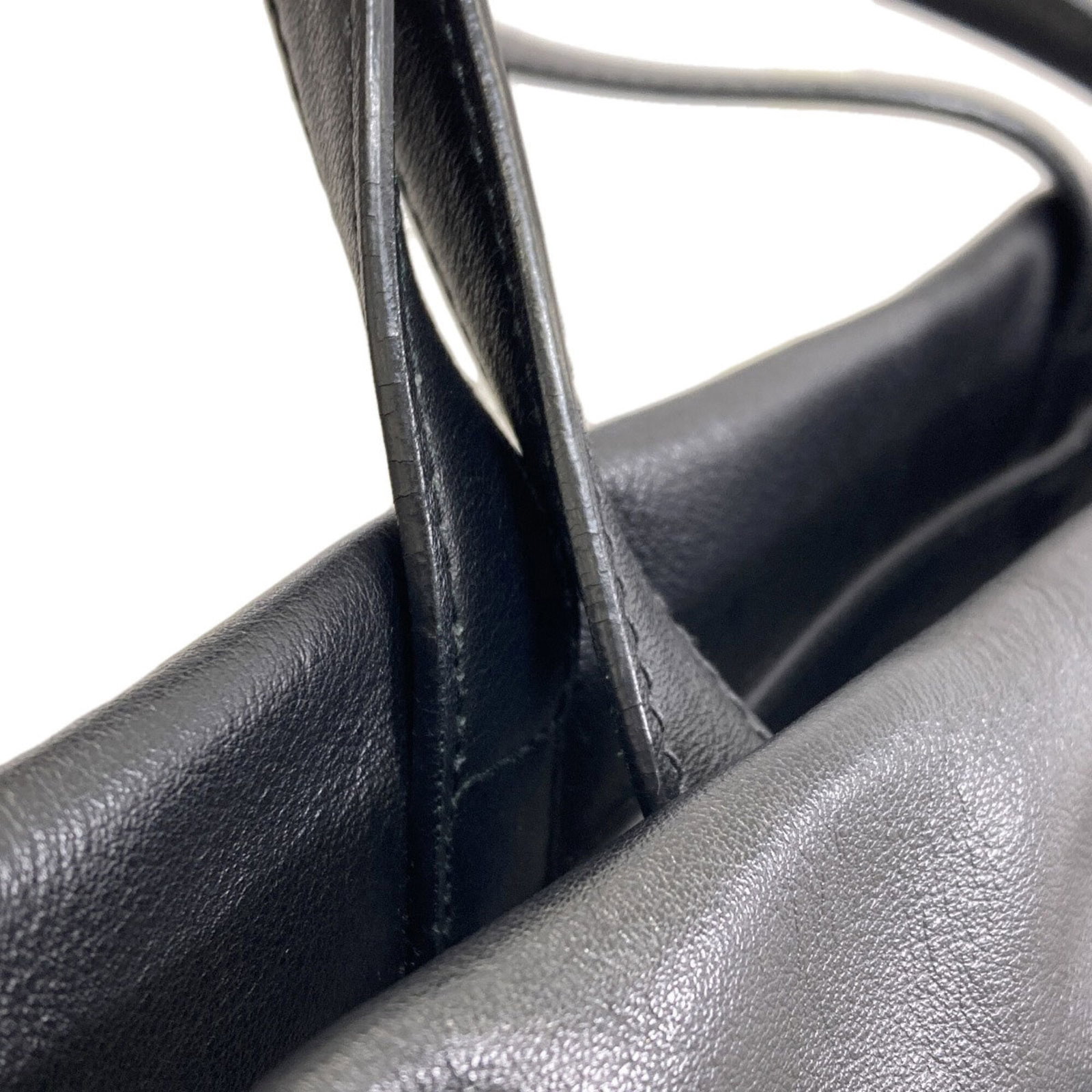 Leather Prada Tote Bag - 11
