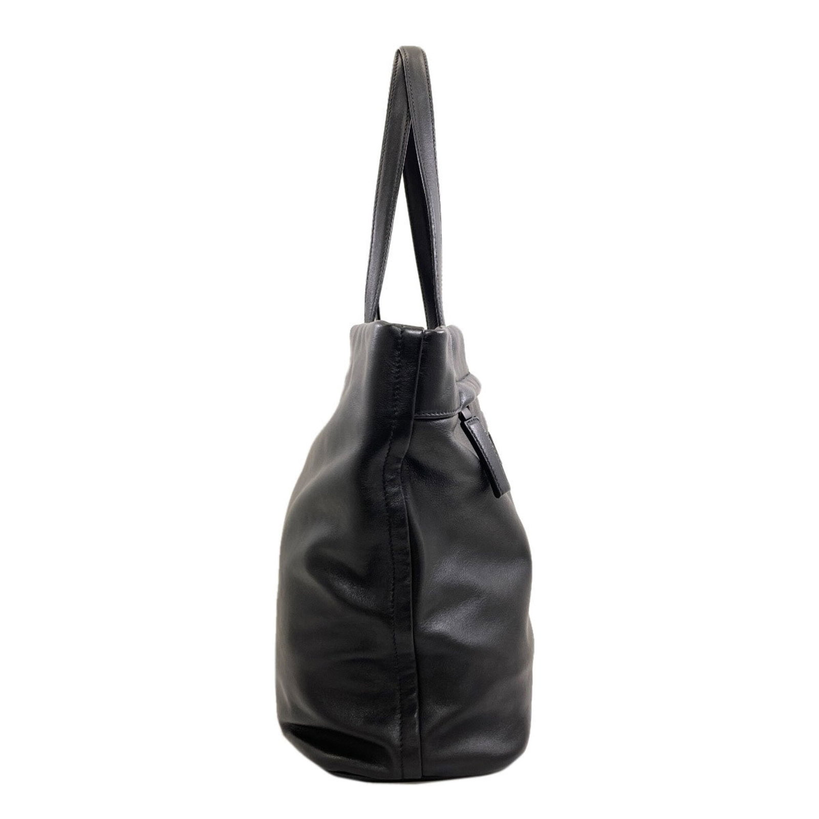 Leather Prada Tote Bag - 3