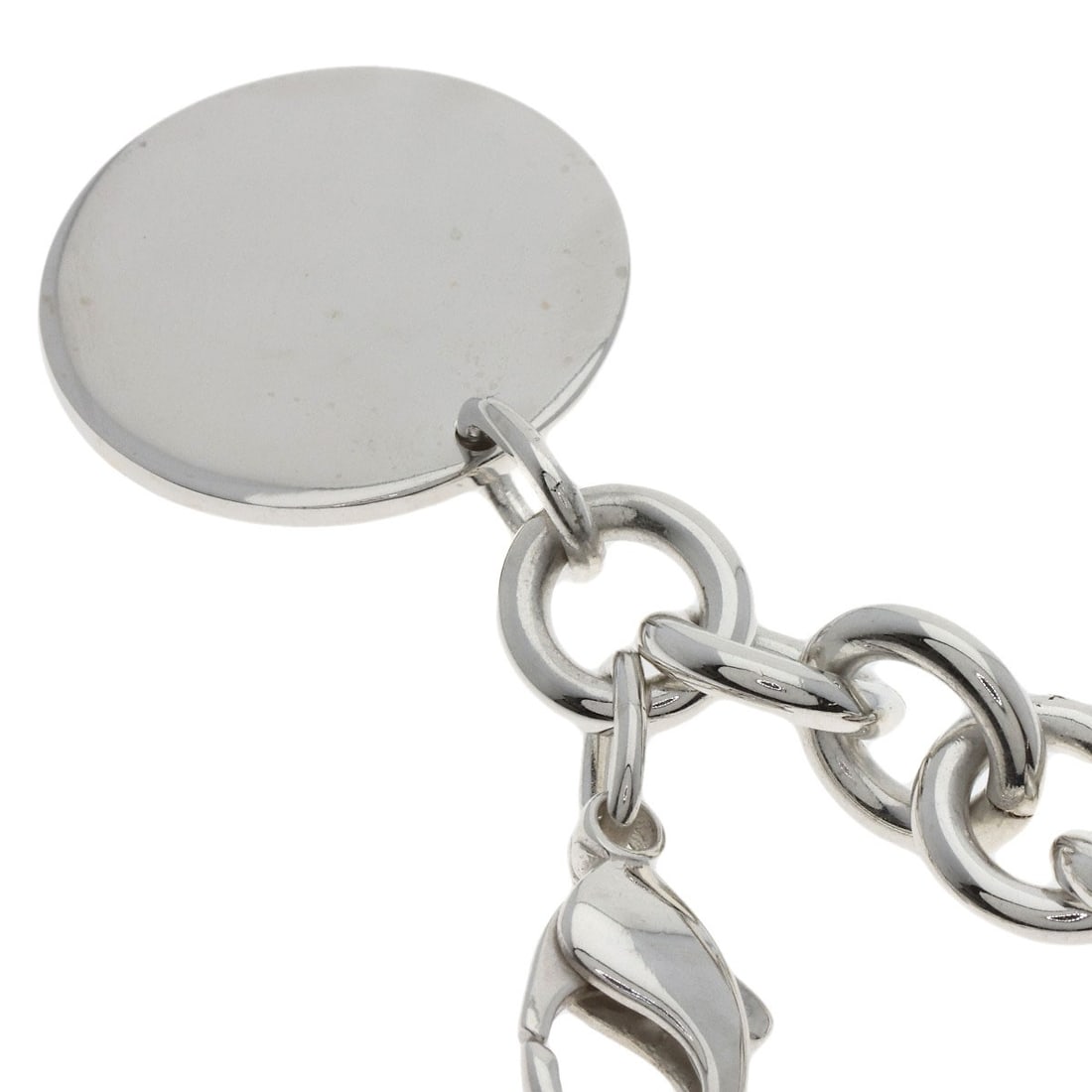 Return Tiffany Round Silver Bracelet - 3