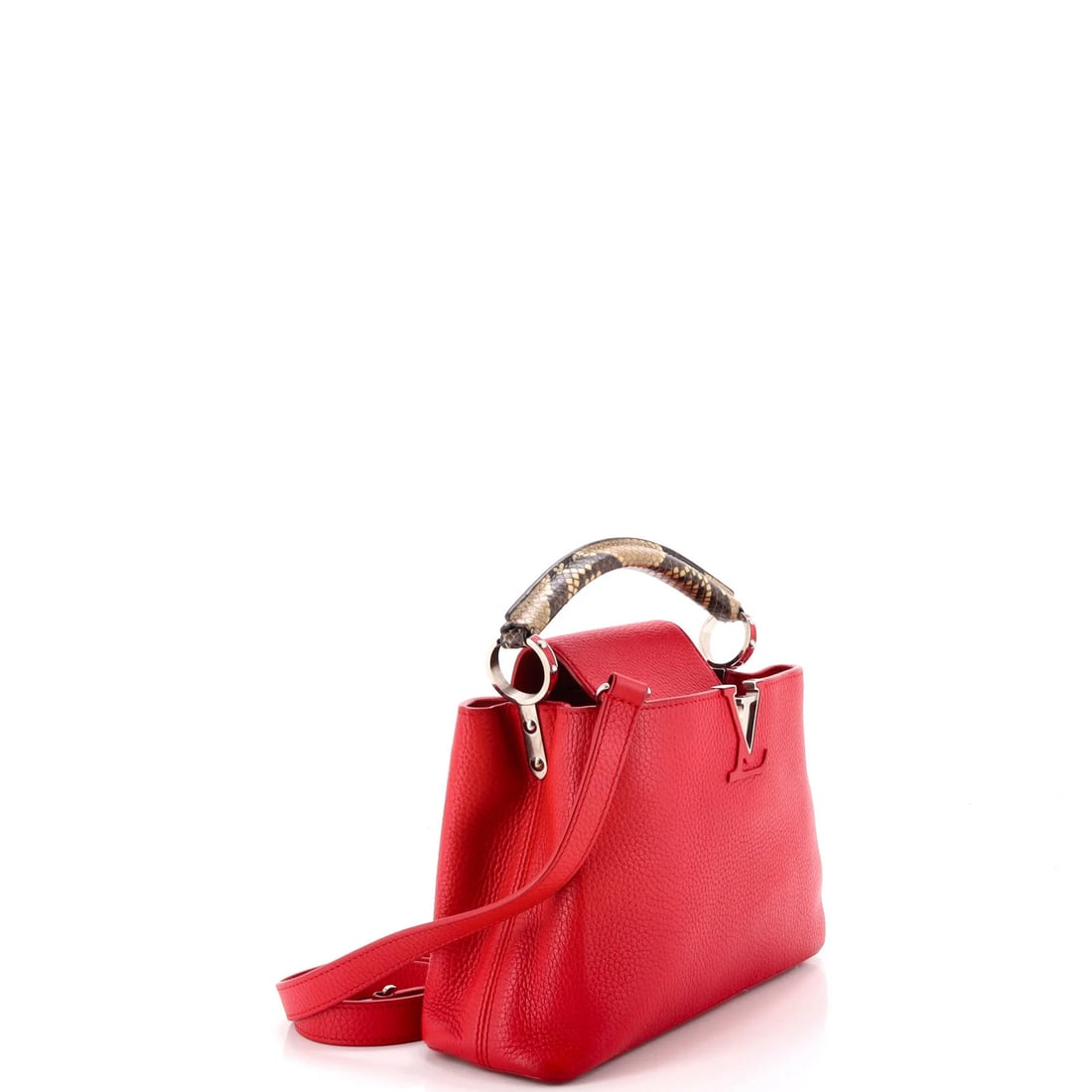 Louis Vuitton Capucines Bag Leather with Python BB - 2