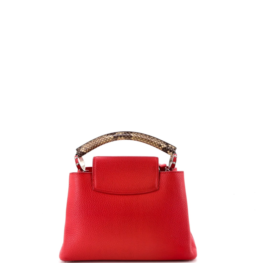 Louis Vuitton Capucines Bag Leather with Python BB - 3