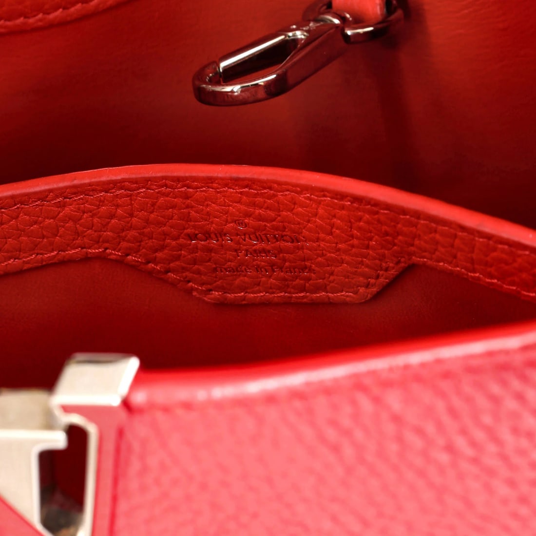 Louis Vuitton Capucines Bag Leather with Python BB - 7