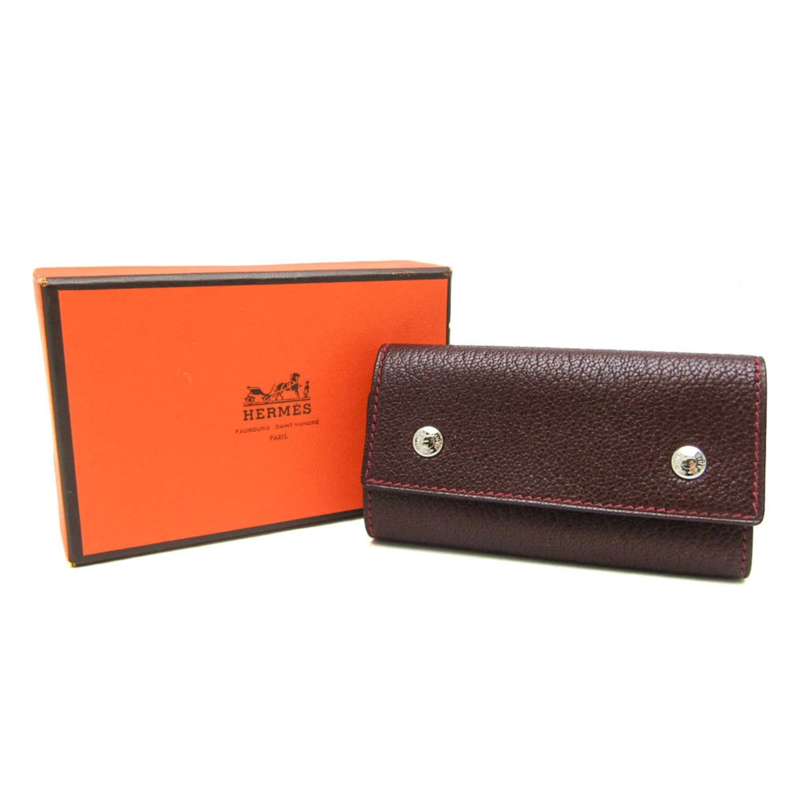 Chevre Leather Keycase Hermes - 2