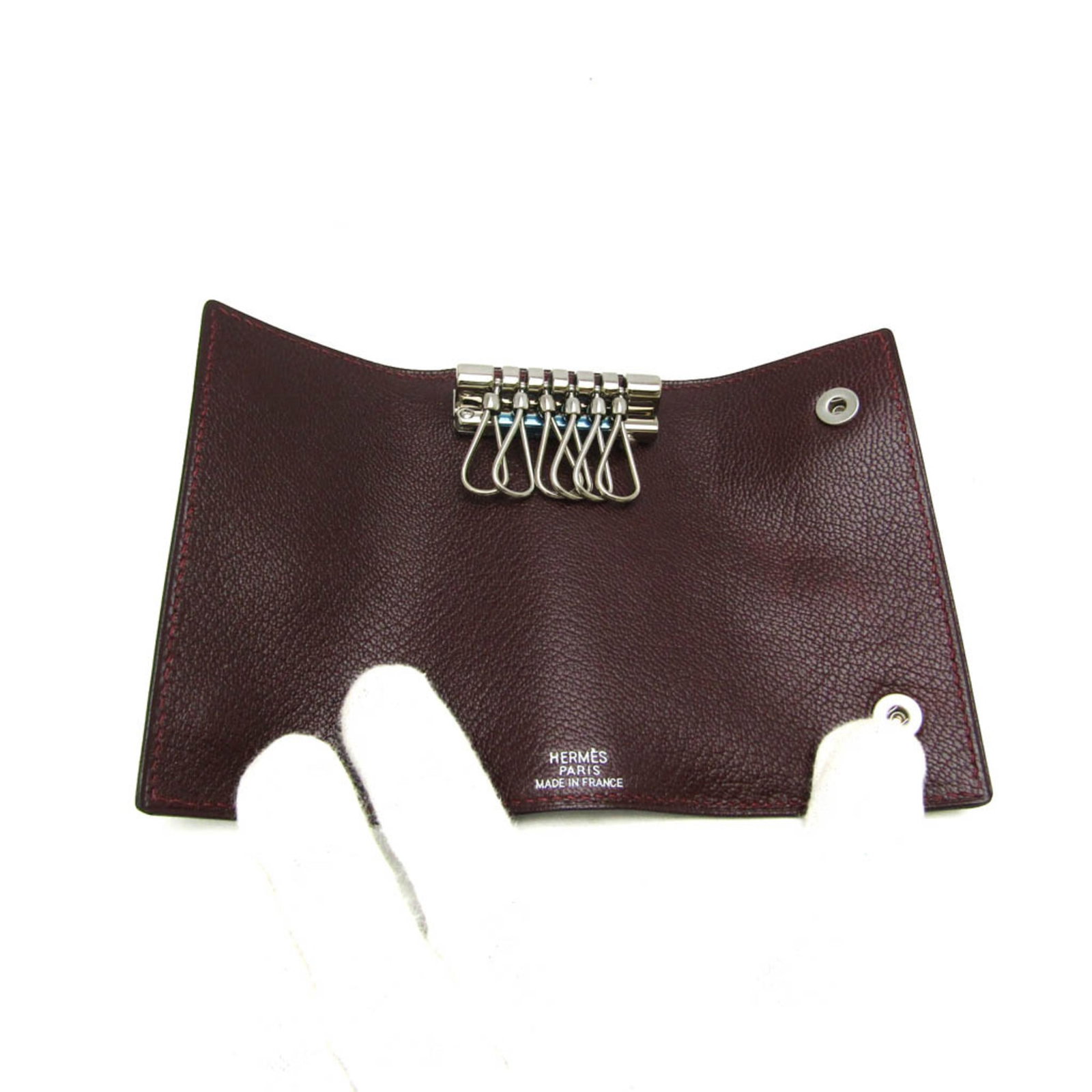 Chevre Leather Keycase Hermes - 4