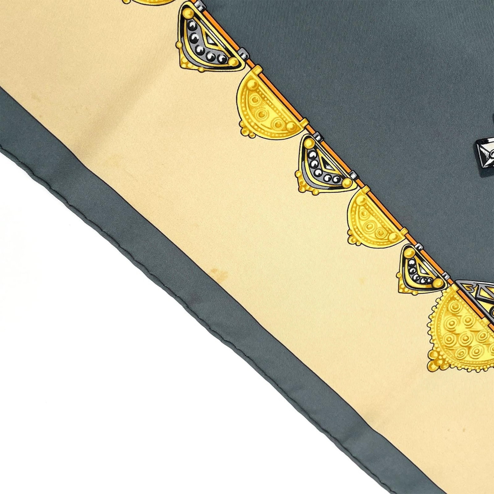 Silk Hermes Scarf - 7