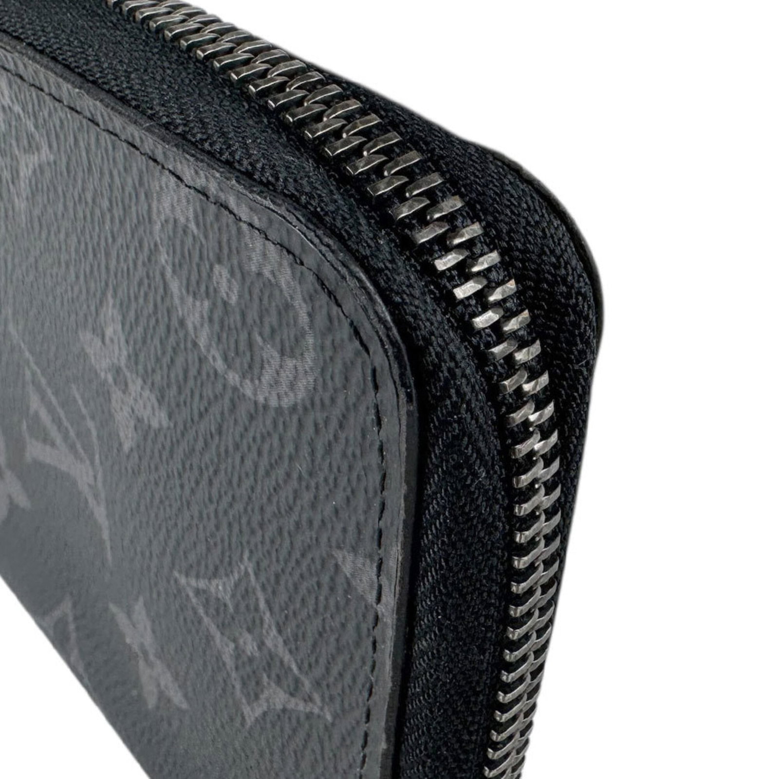 Monogram Eclipse Vuitton Bi Fold Long Wallet - 7