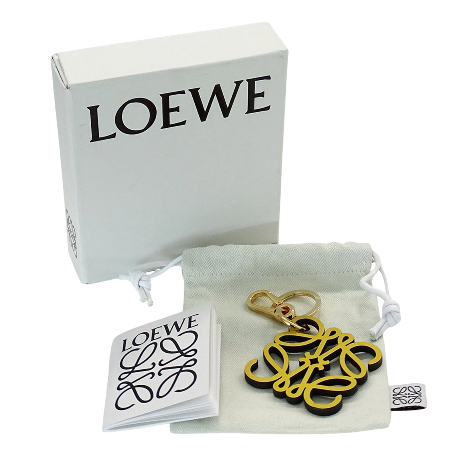 Keyring Leather Loewe - 5