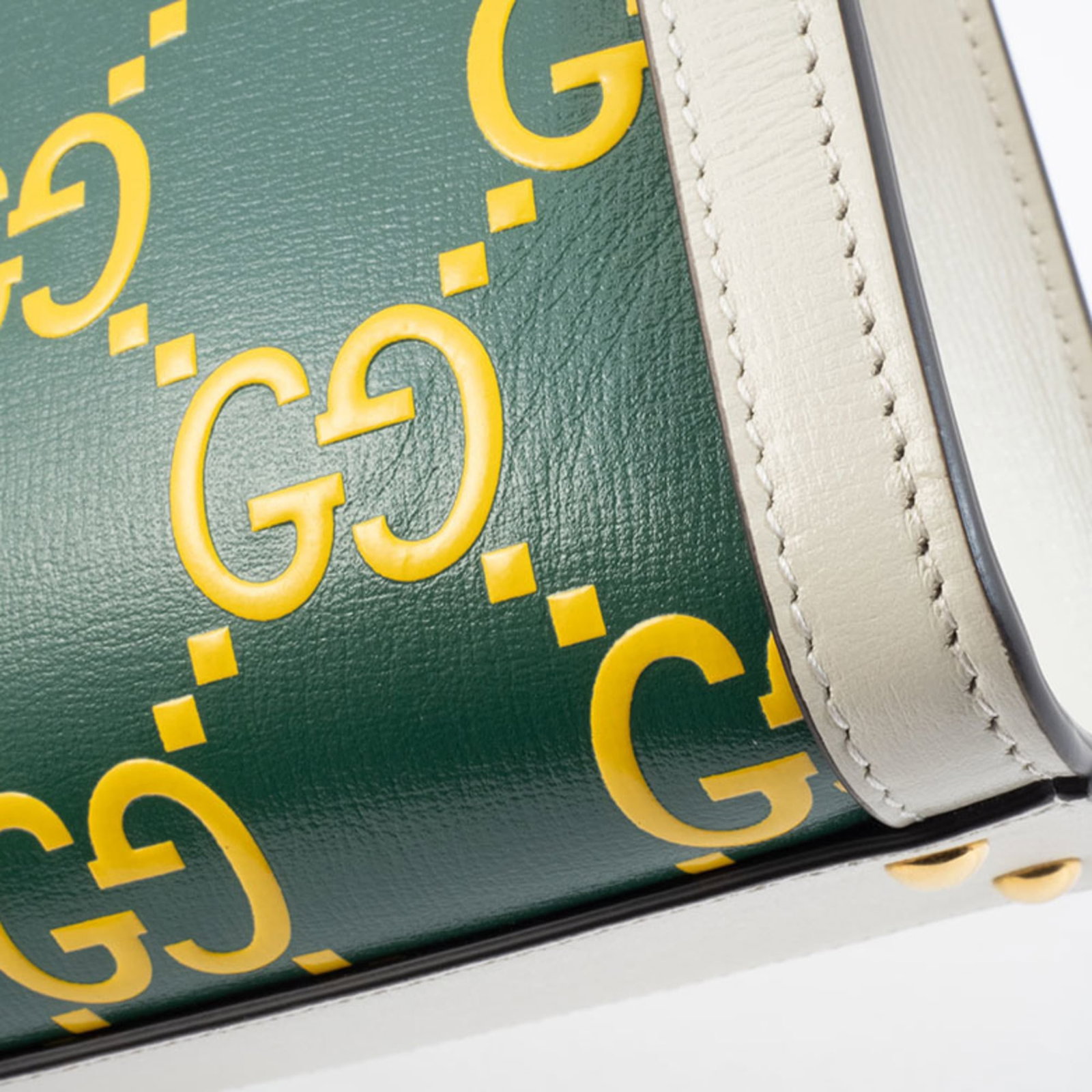Handbag Leather Gucci - 4