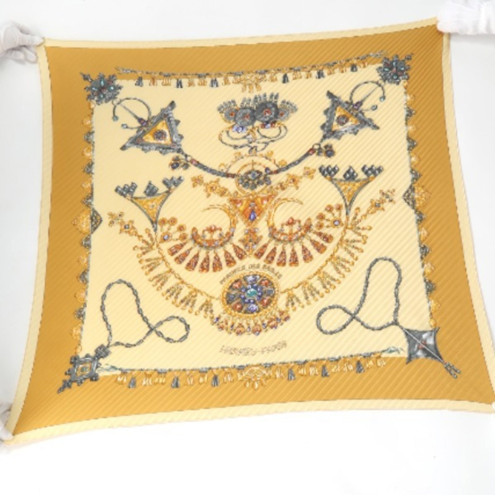Silk Hermes Scarf - 2