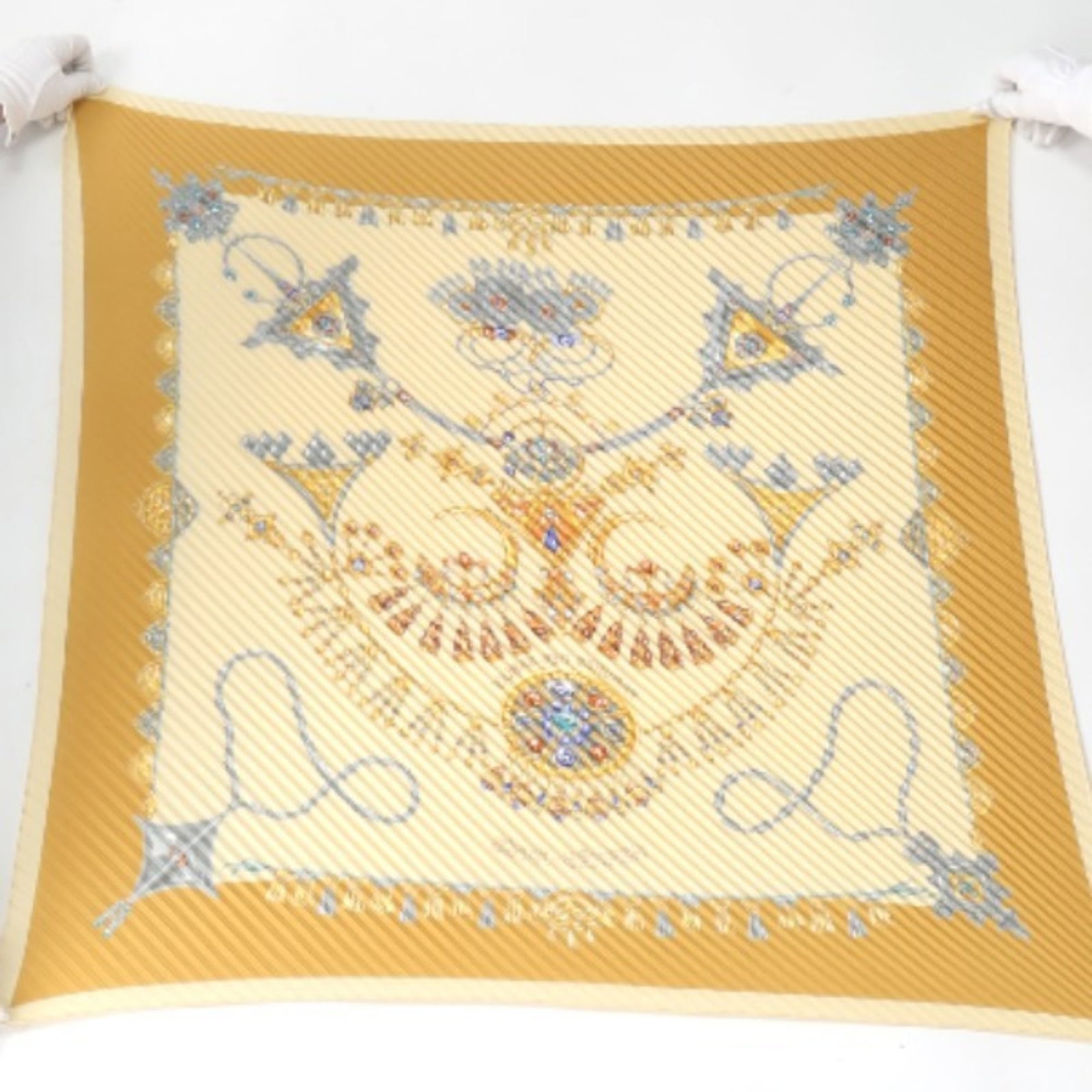 Silk Hermes Scarf - 3