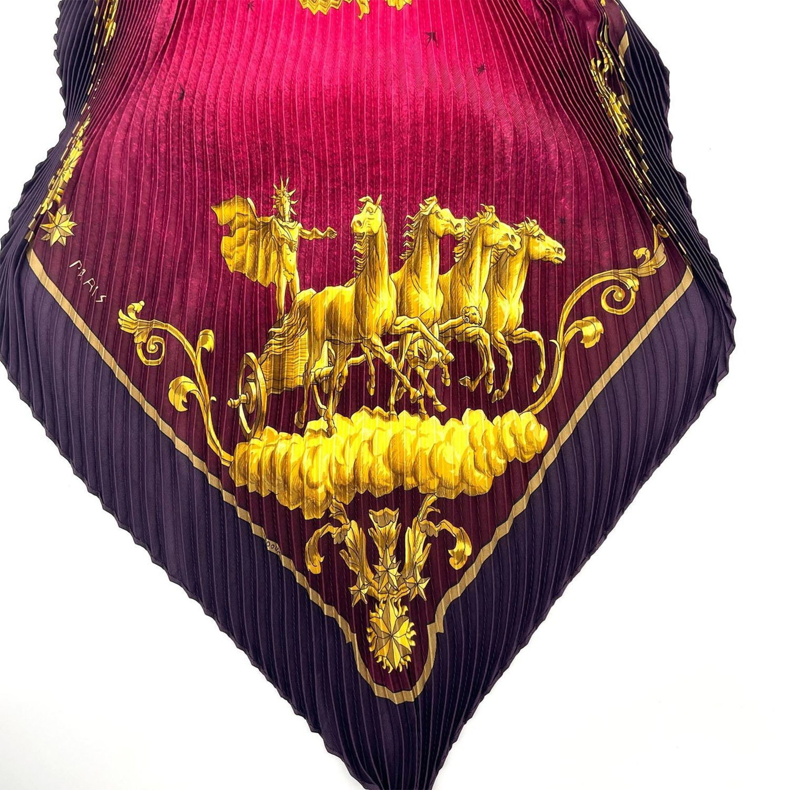 Silk Hermes Scarf - 4