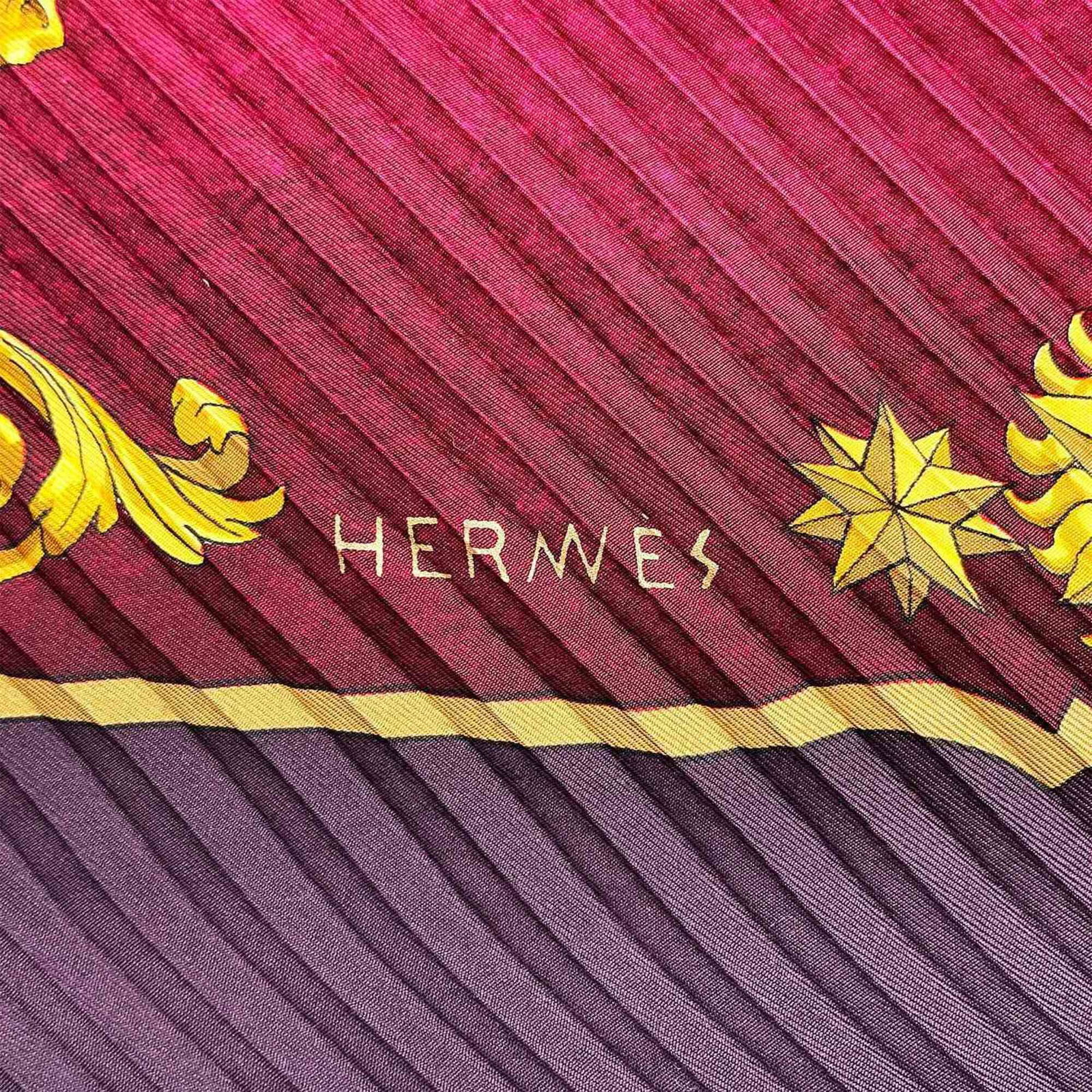 Silk Hermes Scarf - 5