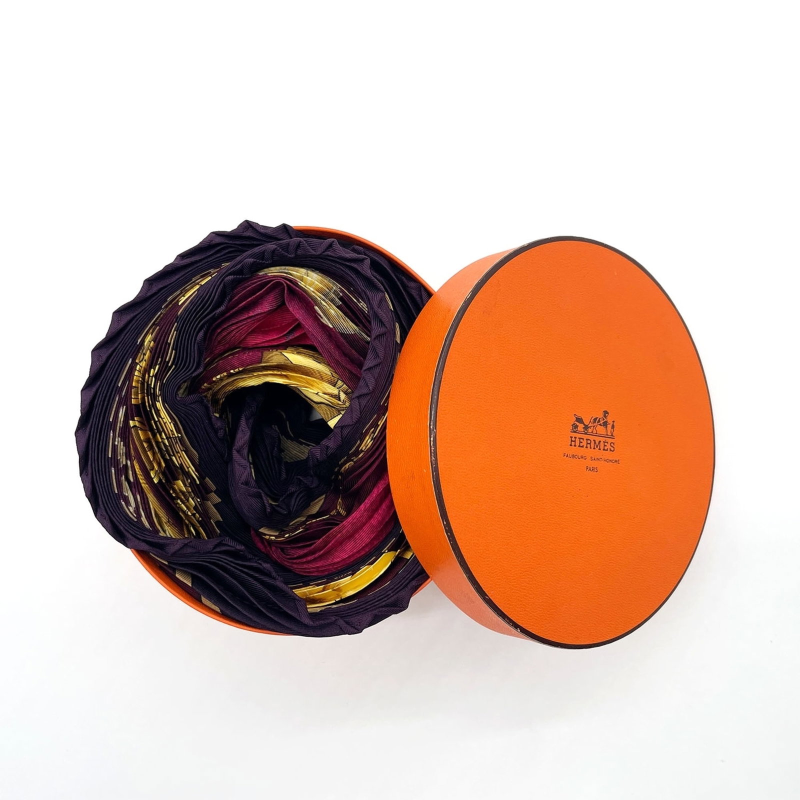 Silk Hermes Scarf - 7