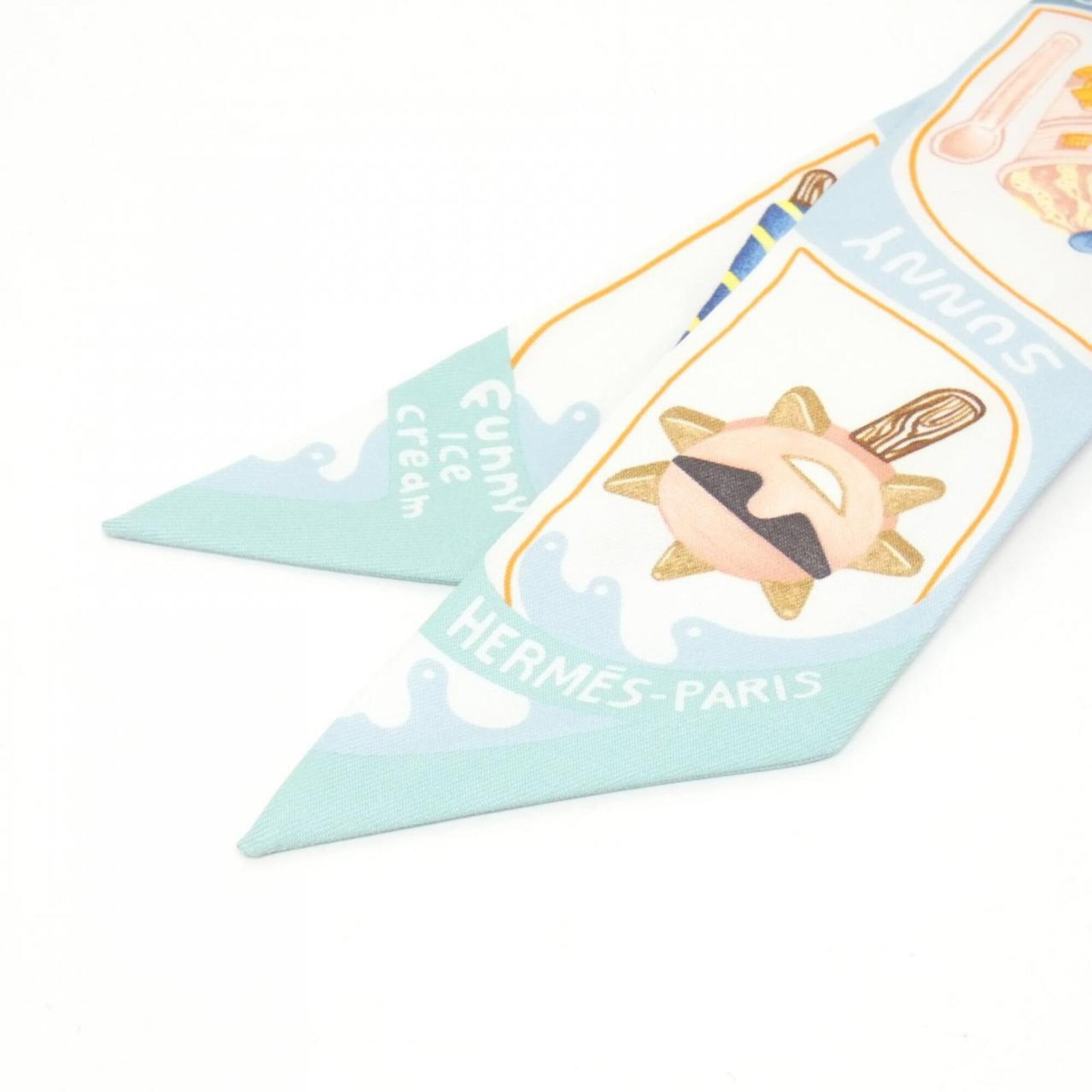 Silk Hermes Scarf - 2