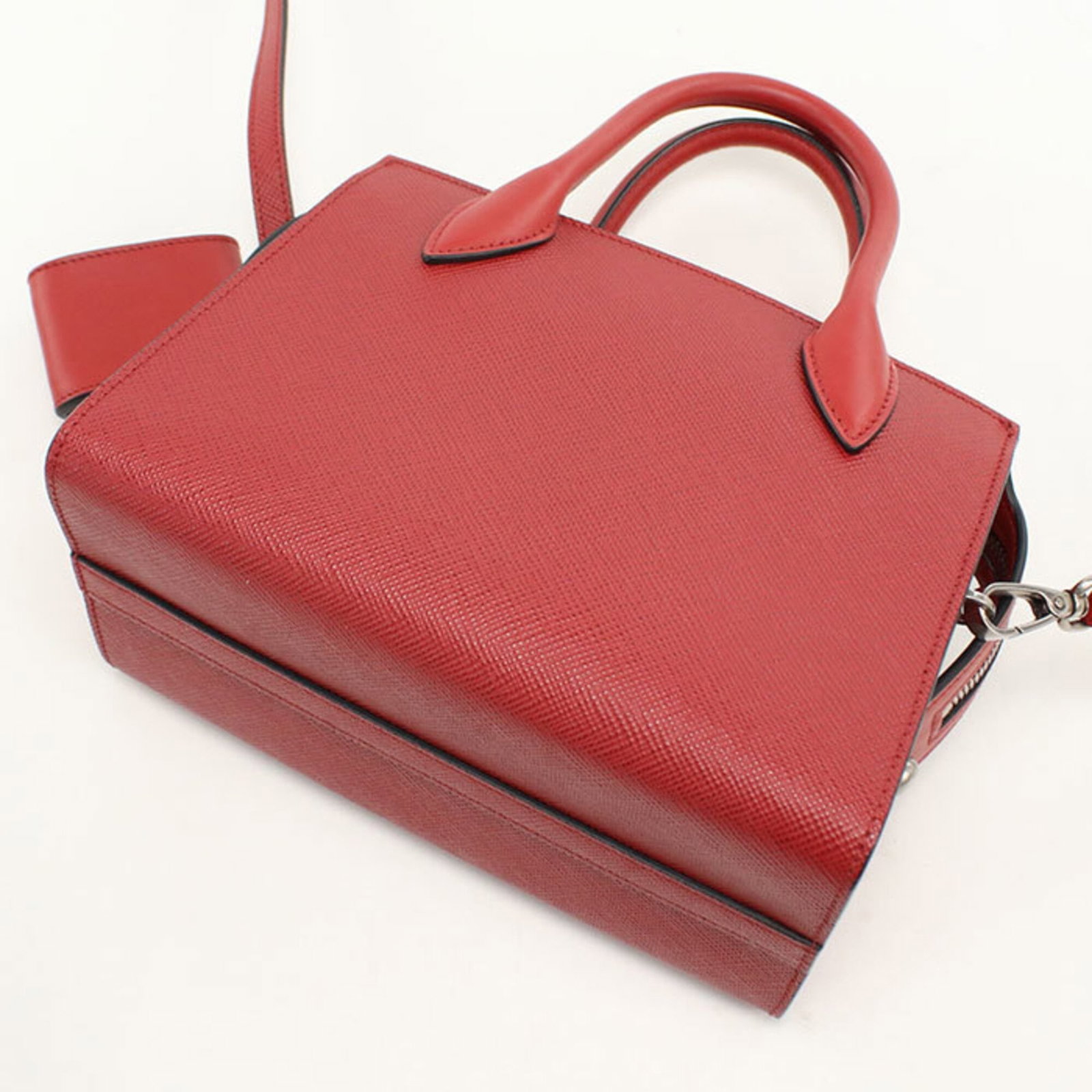 Handbag Leather Prada - 2