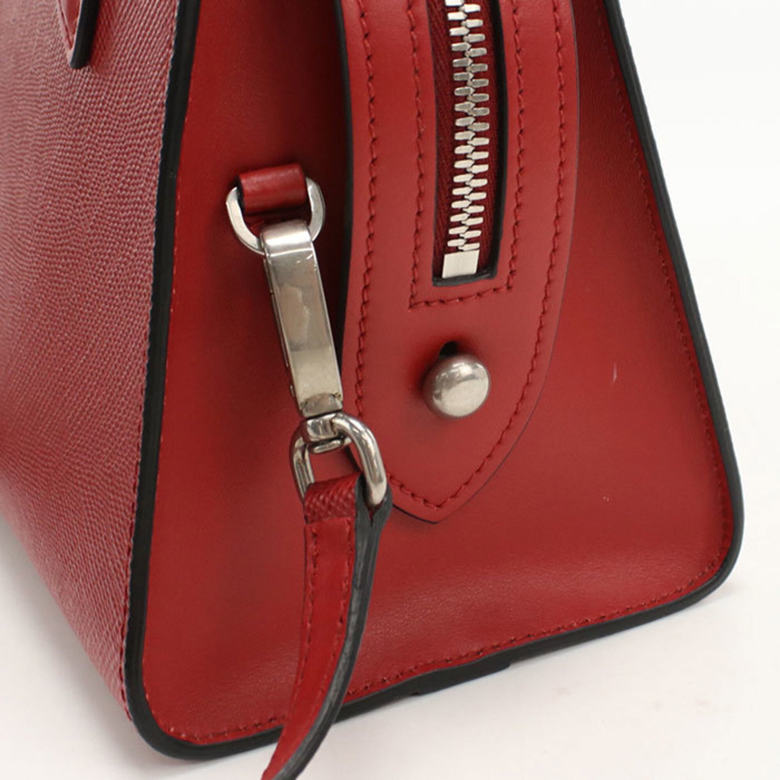 Handbag Leather Prada - 5