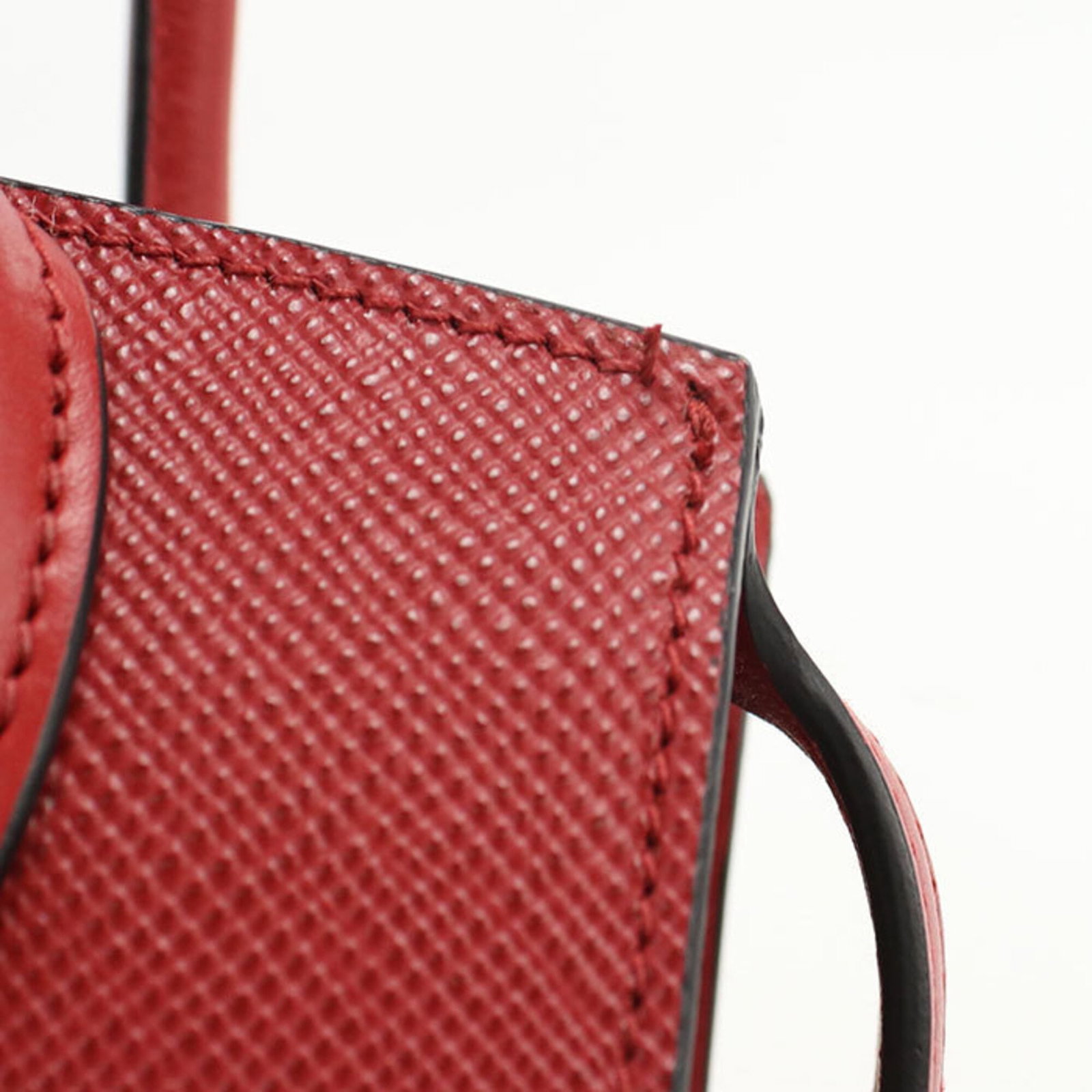 Handbag Leather Prada - 6