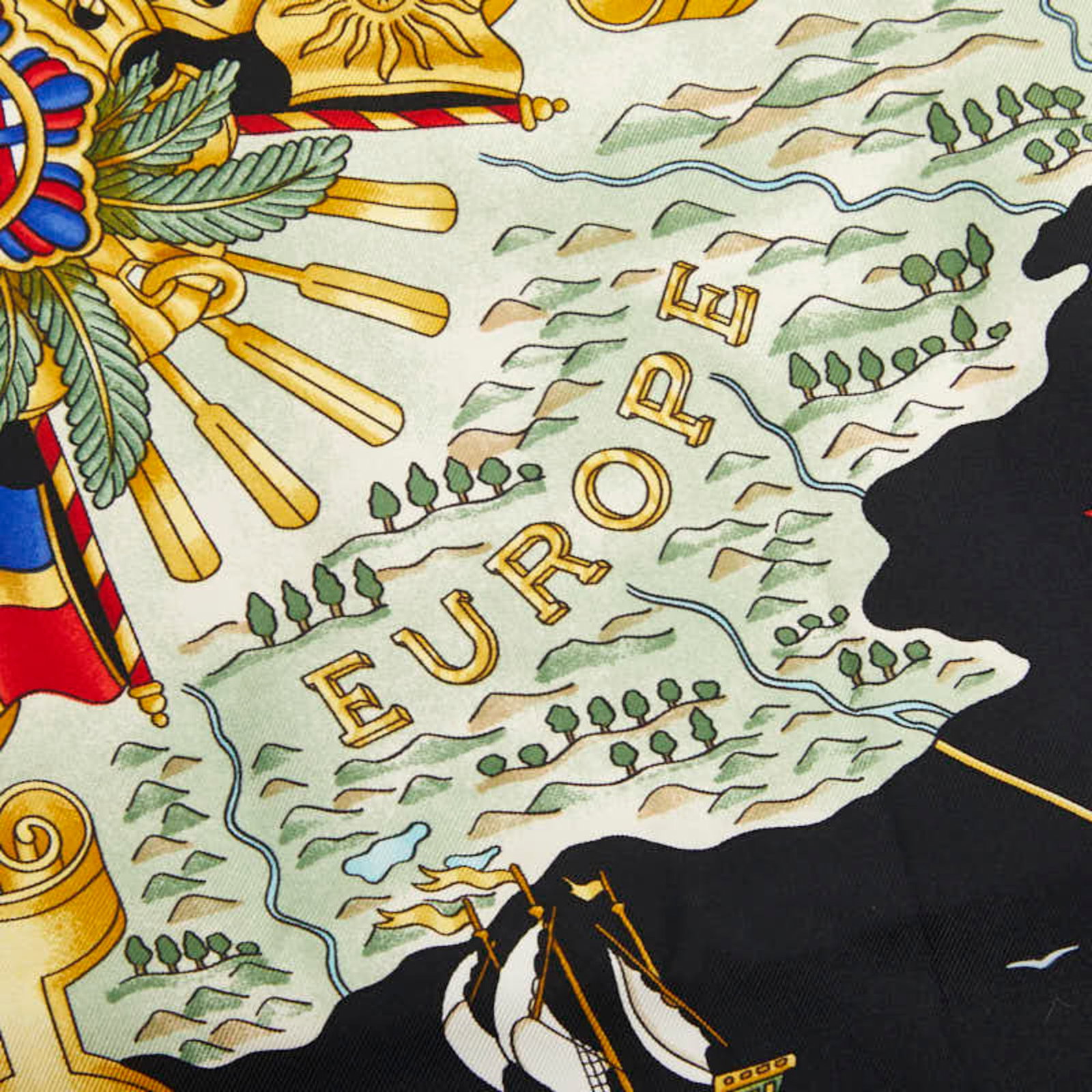 Silk Hermes Scarf - 3