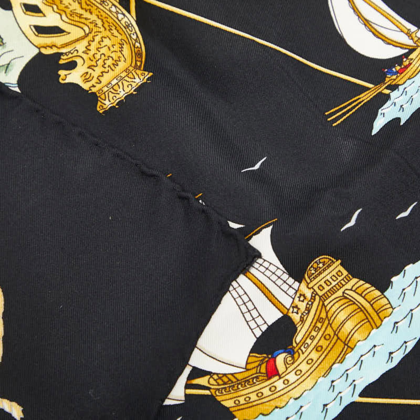 Silk Hermes Scarf - 4