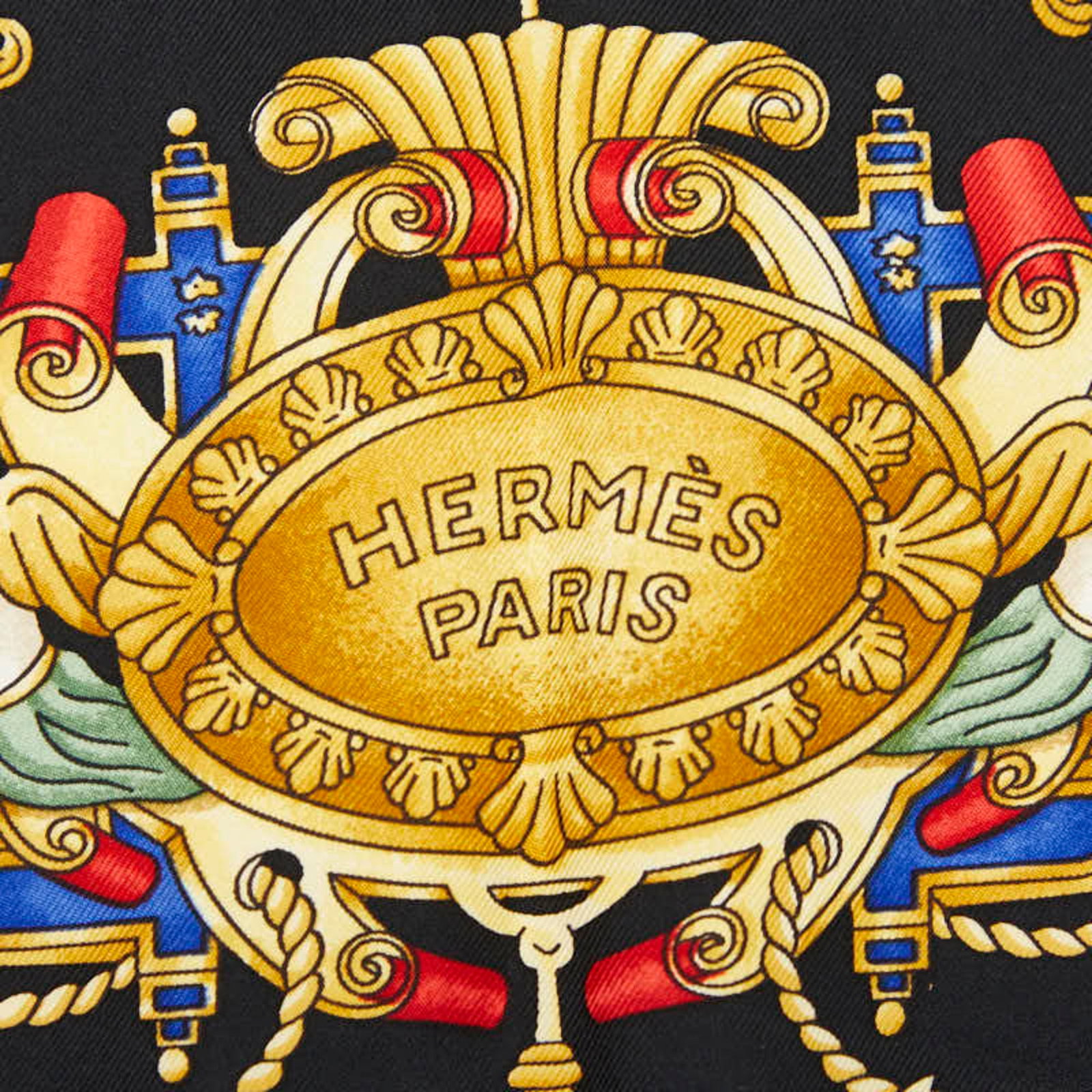 Silk Hermes Scarf - 5