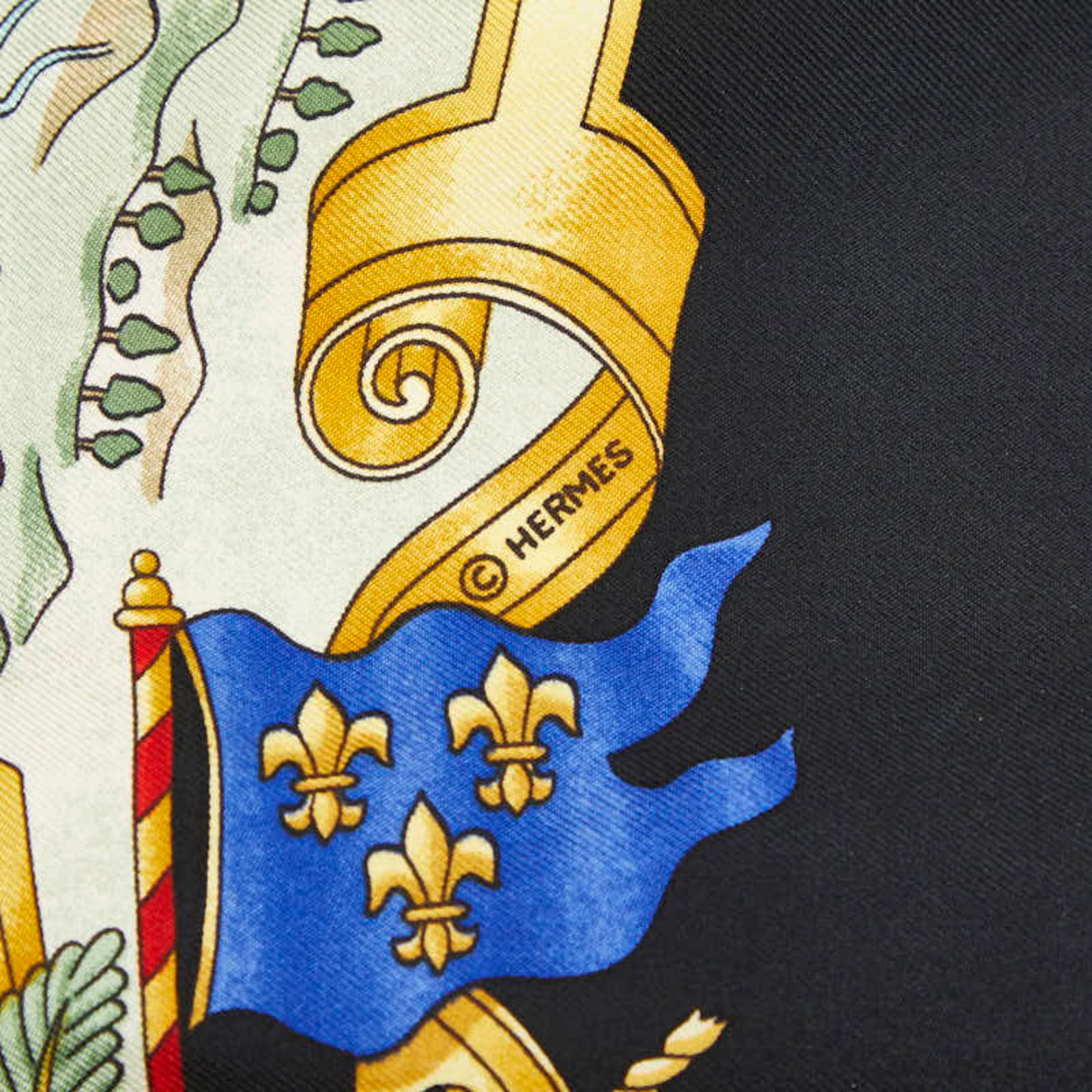 Silk Hermes Scarf - 6