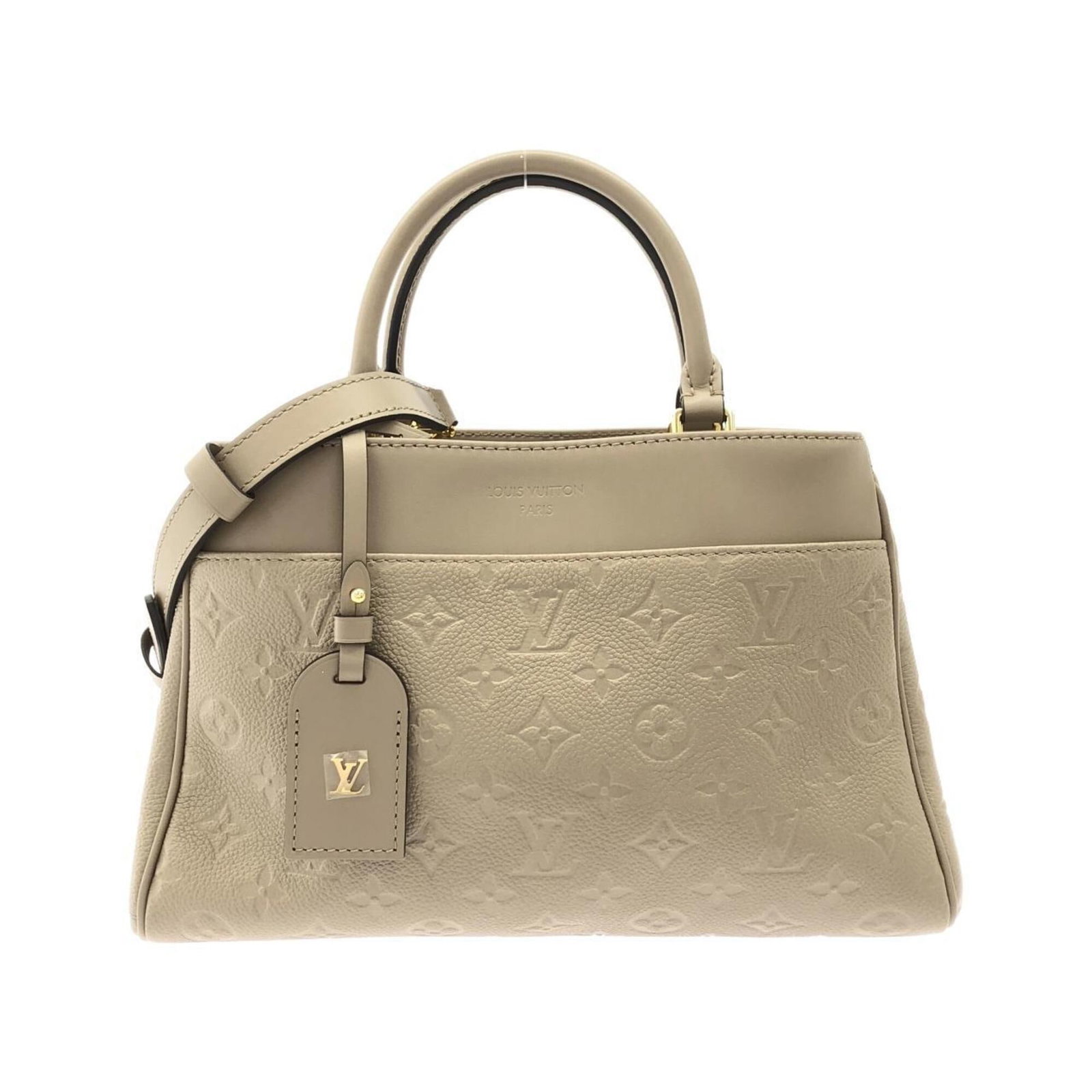 Handbag Louis Vuitton Monogram Empreinte: Handbag Louis Vuitton Monogram Empreinte The Louis Vuitton Monogram Empreinte handbag boasts a classic design with a timeless Monogram Empreinte pattern, adding a touch of sophistication to any outfit