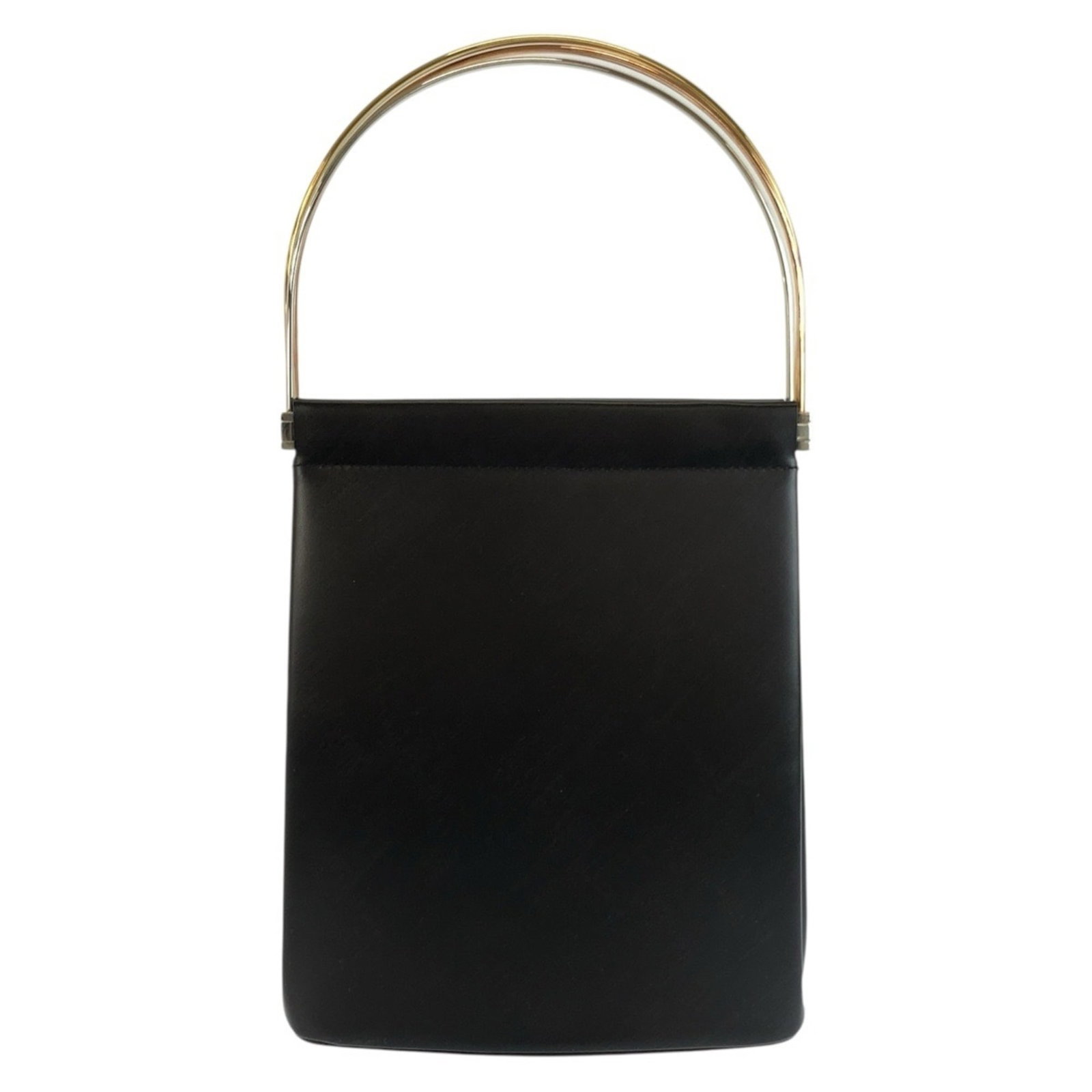 Handbag Vanity Bag Leather Cartier: Handbag Vanity Bag Leather Cartier Cartier's sleek design is showcased in this black leather vanity bag, measuring 20cm x 16cm x 7cm. The bag's compact size and elegant style make it a versatile