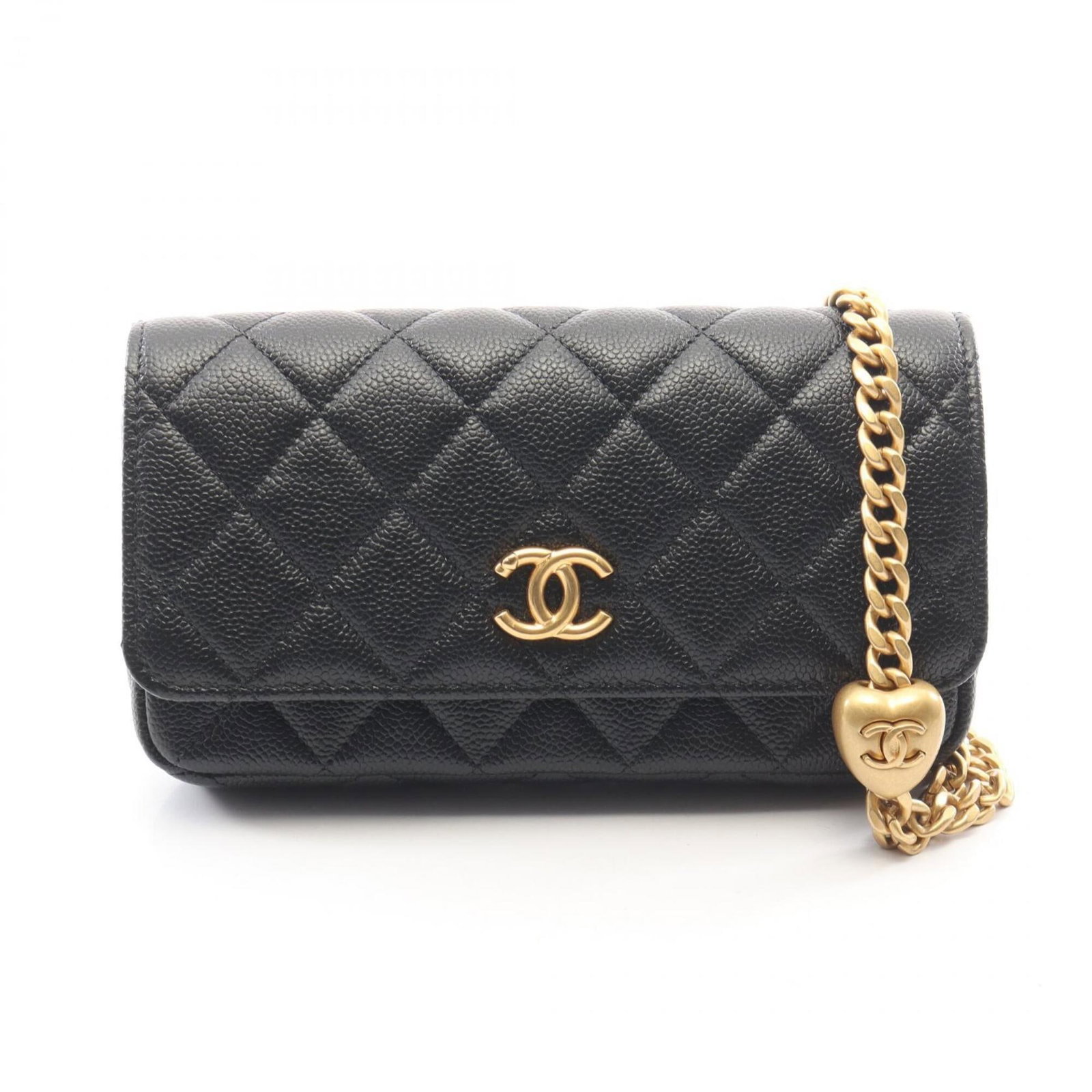 Calfskin Grained Shoulder Bag Handbag: Calfskin Grained Shoulder Bag Handbag Calfskin Grained Shoulder Bag Handbag in Black features a sleek, structured design with a classic Chanel aesthetic. The bag's black grained calfskin material and
