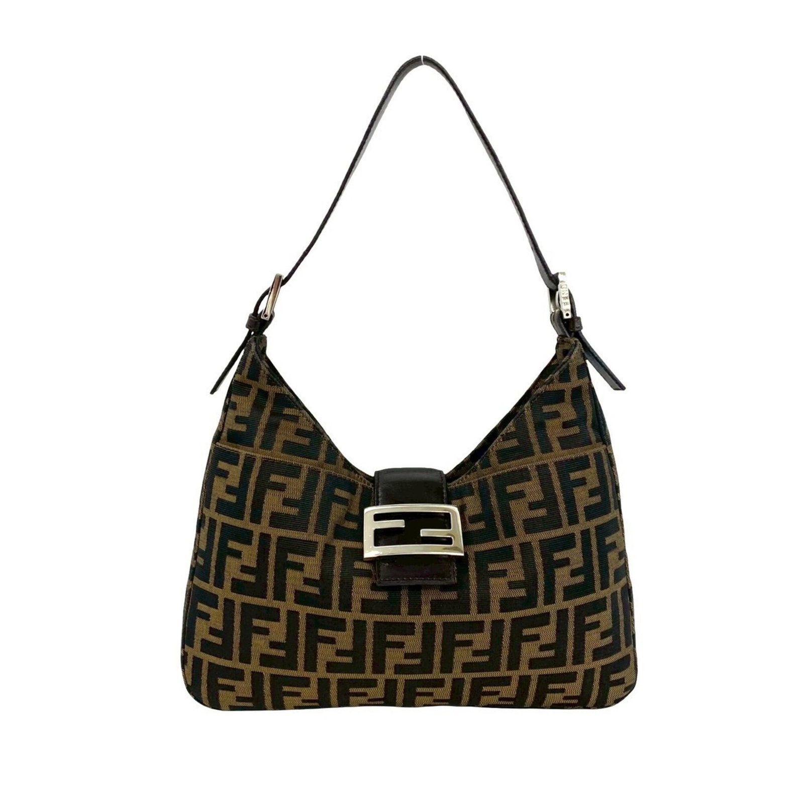 Canvas Leather Handbag Tote Fendi Bag Shoulder: Canvas Leather Handbag Tote Fendi Bag Shoulder Canvas Leather Handbag Tote Fendi Bag Shoulder is a stylish and versatile shoulder bag made from canvas and leather. Measuring 18cm x 29cm x 3.5cm, it