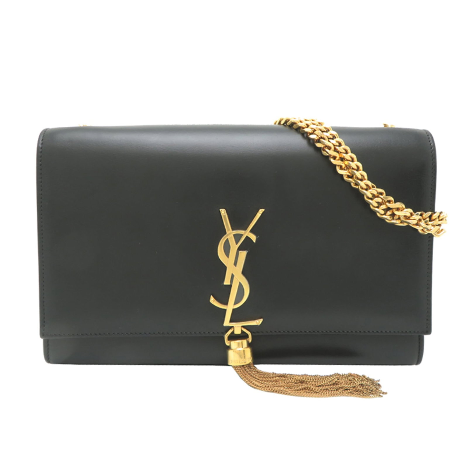 Laurent Saint Bag Leather Shoulder: Laurent Saint Bag Leather Shoulder The Laurent Saint Bag Leather Shoulder boasts sleek, sophisticated design with a classic black leather finish. Measuring 15.5cm x 24cm x 5cm, this stylish shoulder