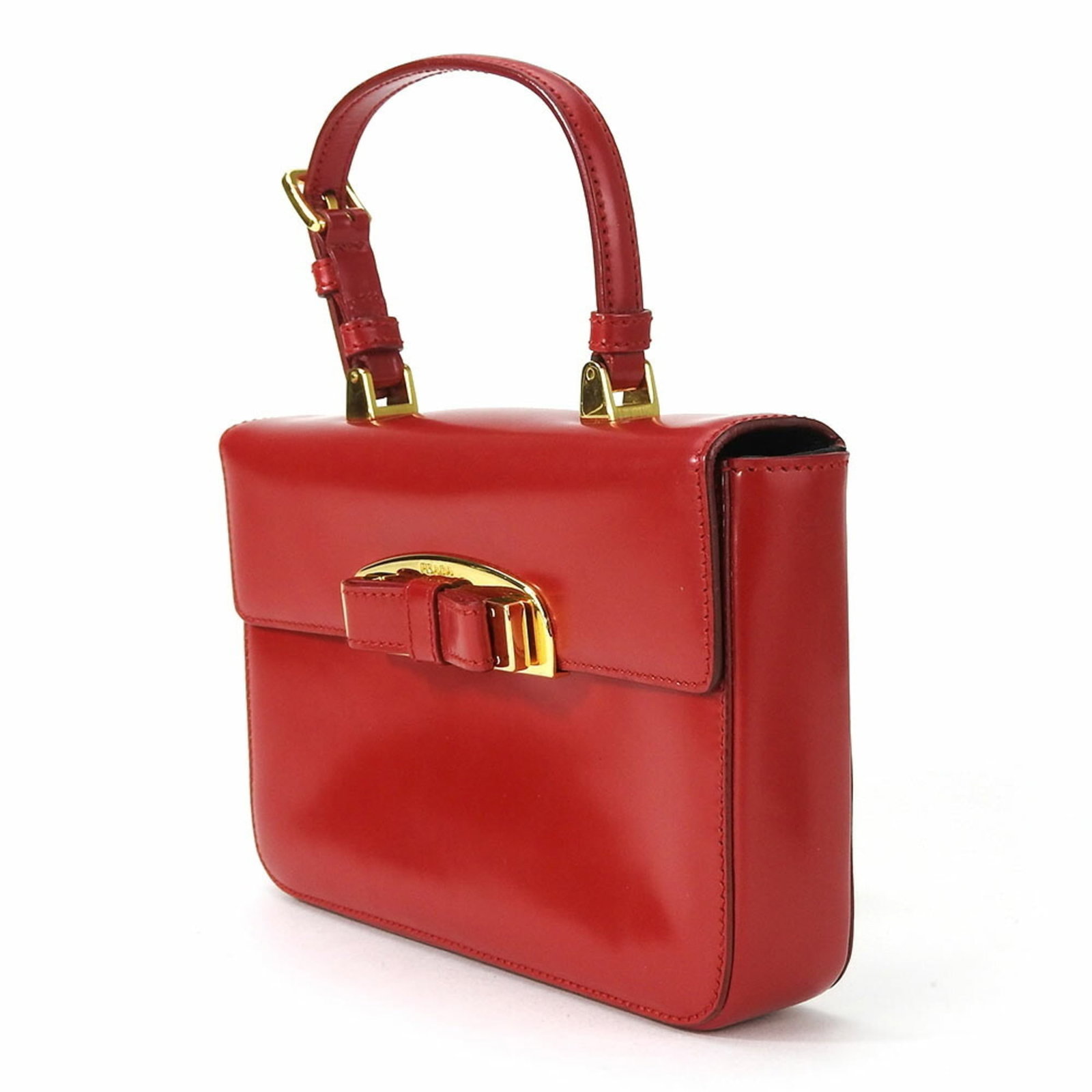 Handbag Leather Prada - 2