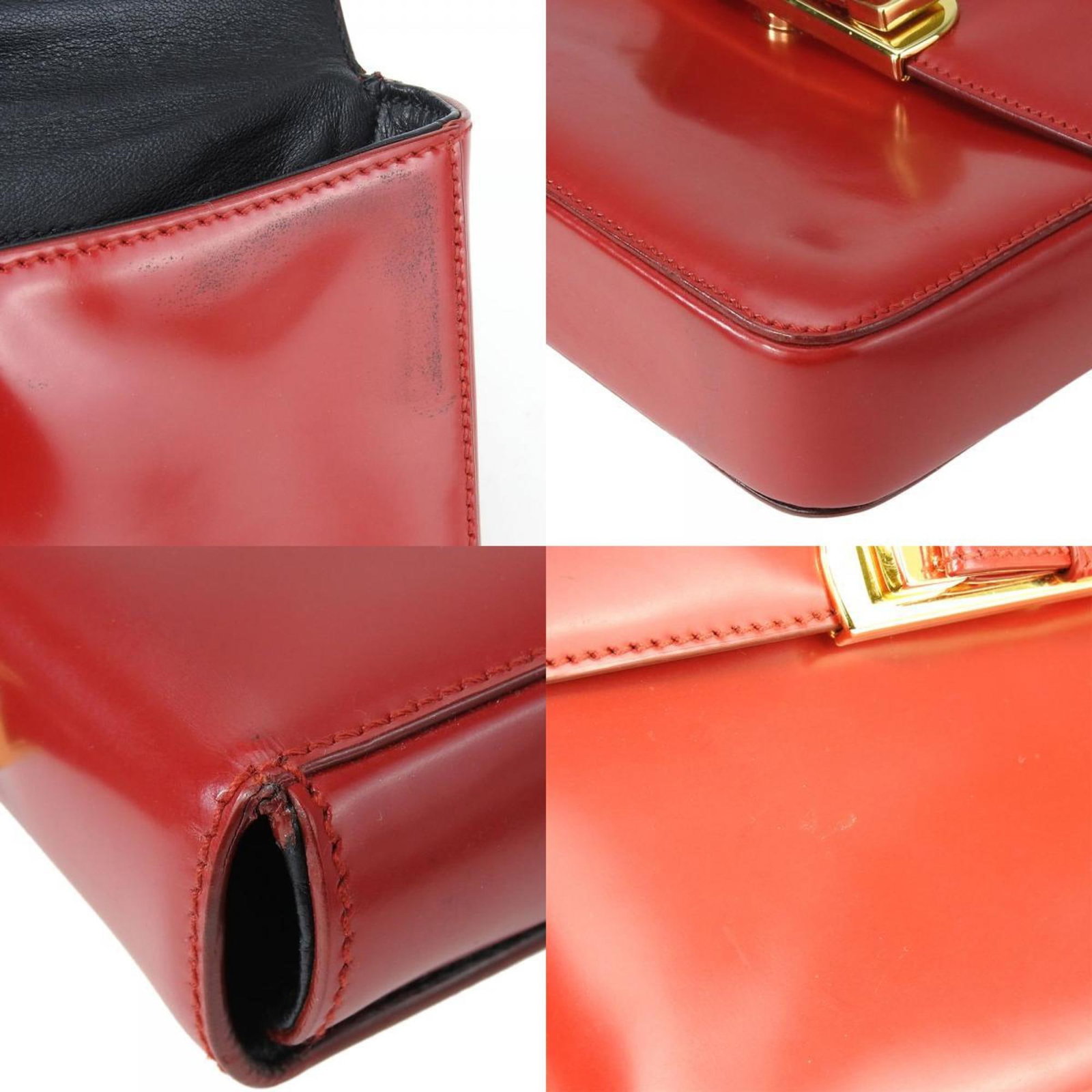 Handbag Leather Prada - 7