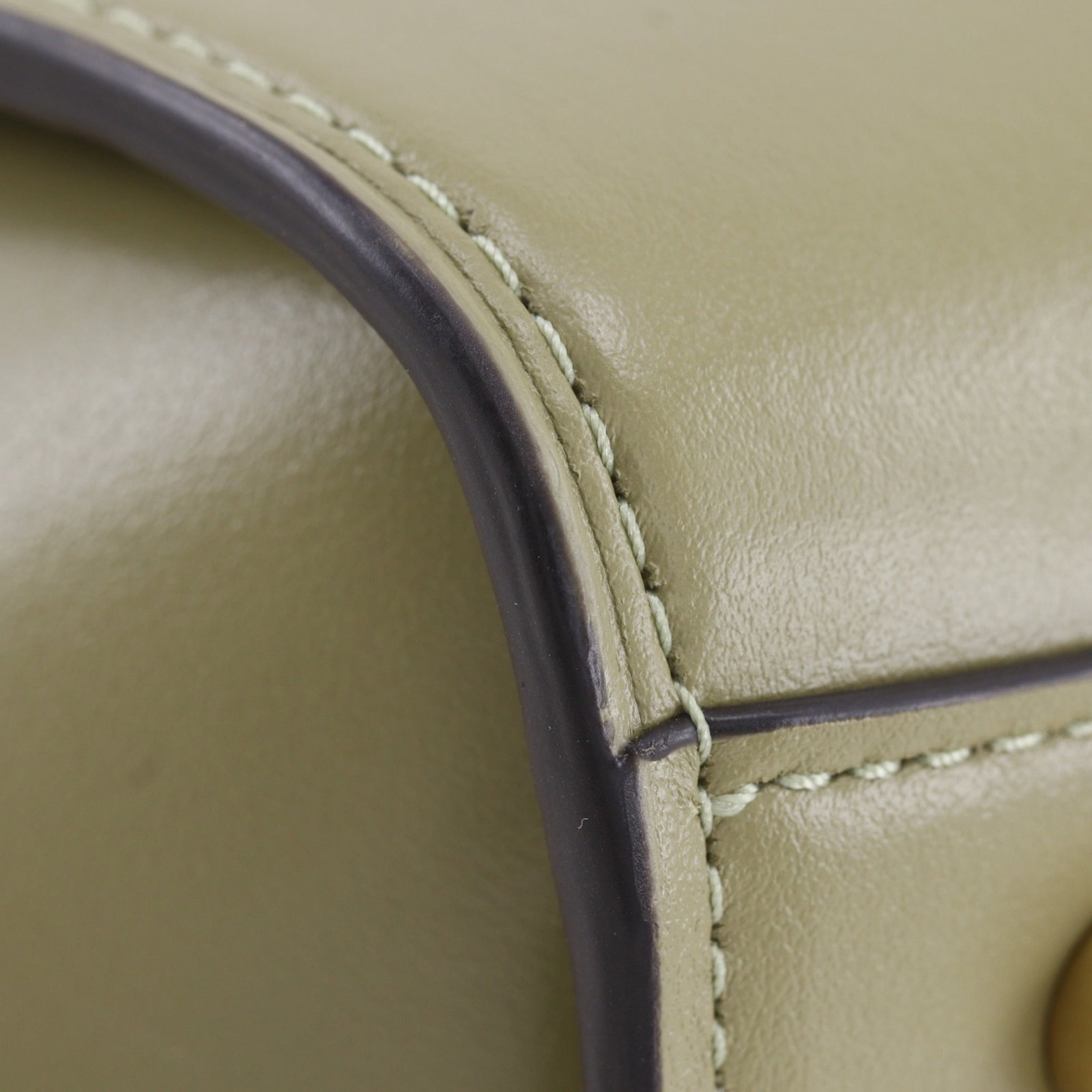 Handbag Leather Coach - 4