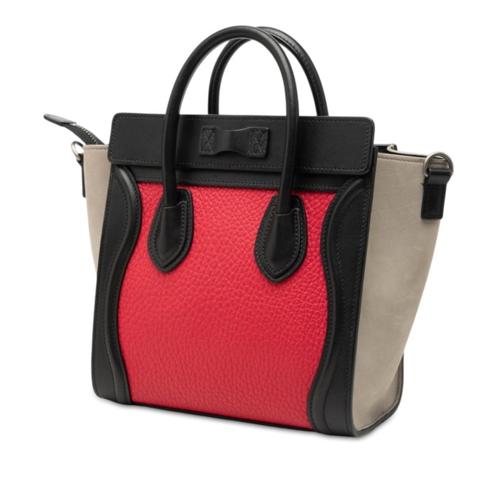 Handbag Suede Leather Celine - 2