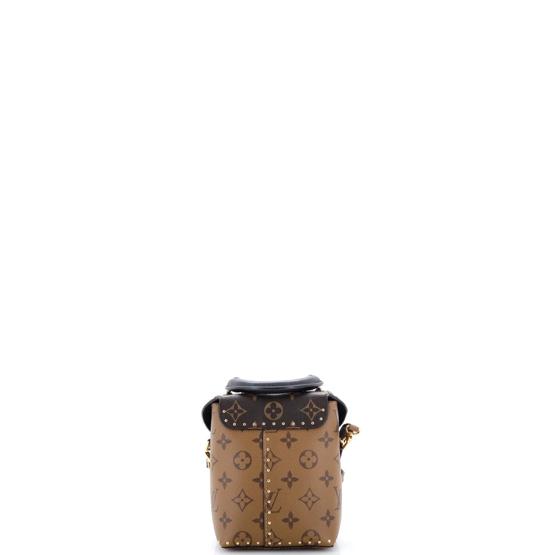 Louis Vuitton Monogram Canvas Handbag Studded Box Camera - 3