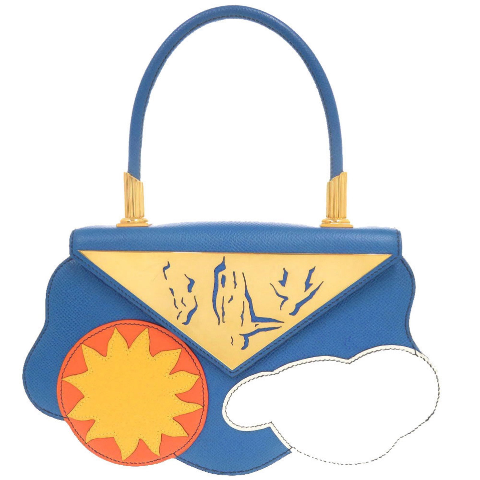 Handbag Hermes Courchevel Leather: Handbag Hermes Courchevel Leather The Hermes Courchevel Leather handbag boasts a stunning blue hue and measures 15.5cm x 25.5cm, making it a compact yet stylish accessory. Crafted from high-quality