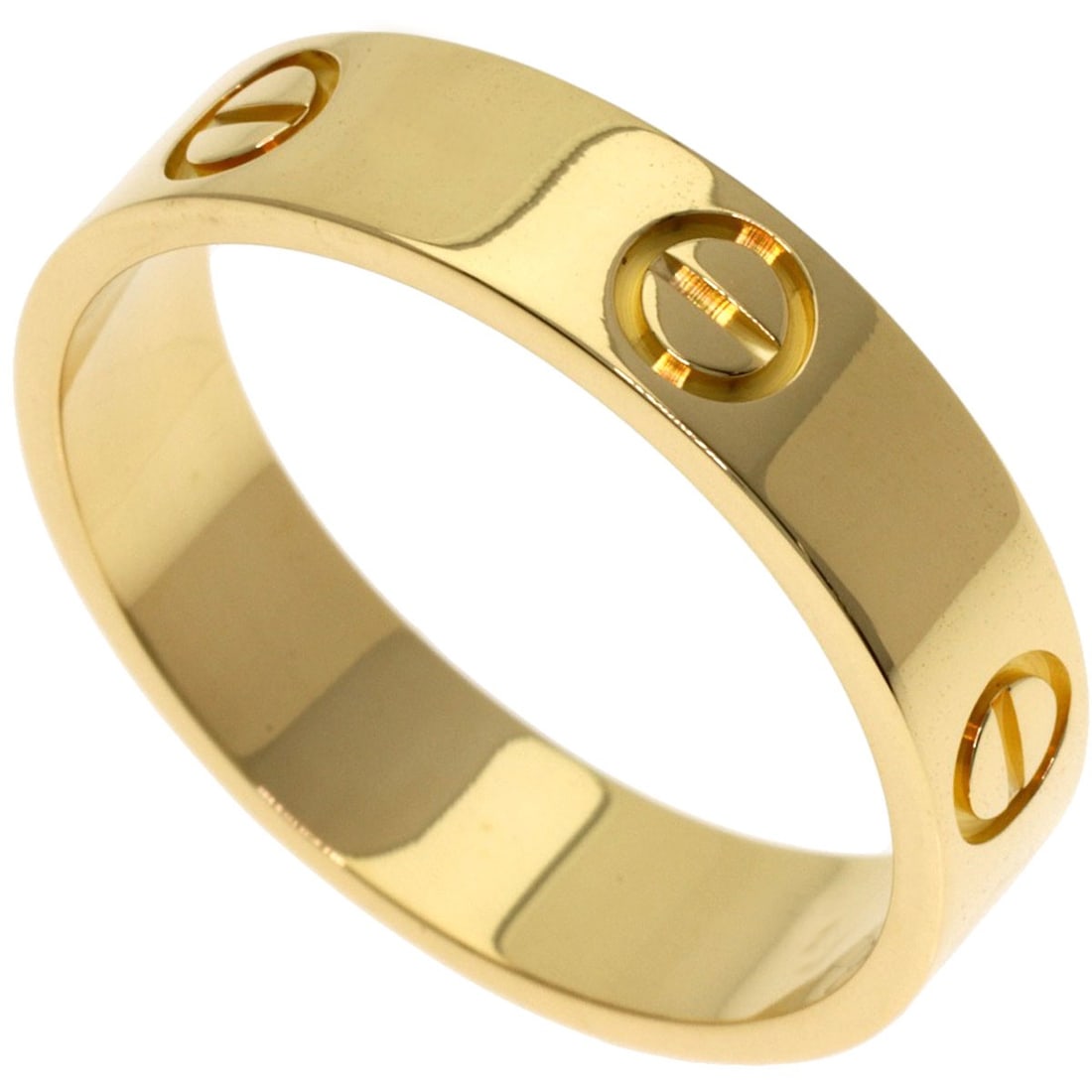 Love Cartier Ring K18 Yellow Gold: Love Cartier Ring K18 Yellow Gold Item Specifics: Brand: CARTIER Style: Ring Material: K18 Yellow Gold Color: Gold Metal: Gold Ring Size: 10.25(US) Main Stone: No stone Type: Ring Exterior Color: Gold