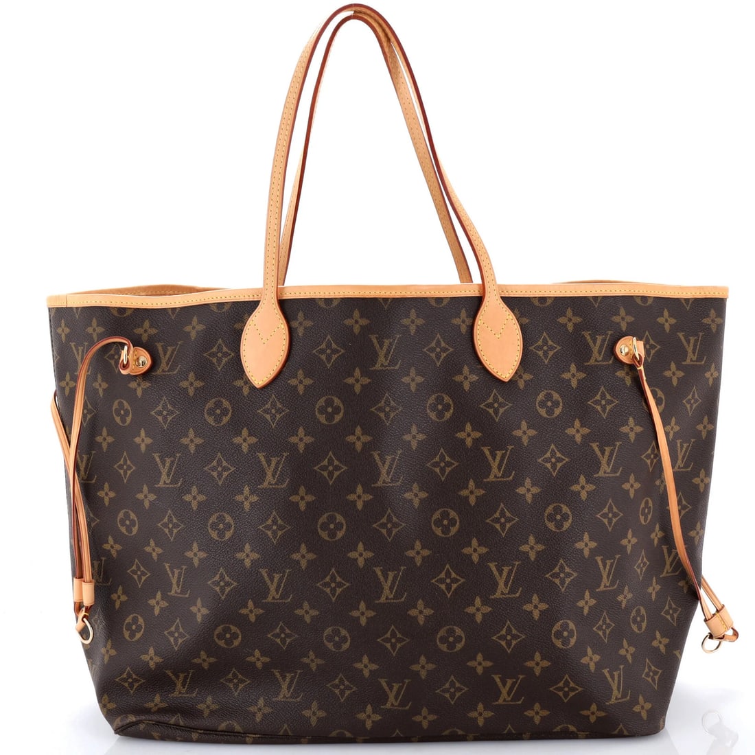 Tote GM Canvas Monogram Neverfull Louis Vuitton: Tote GM Canvas Monogram Neverfull Louis Vuitton Tote in excellent condition, featuring the iconic Monogram Canvas GM style from Louis Vuitton's Neverfull collection. With its classic brown exterior an