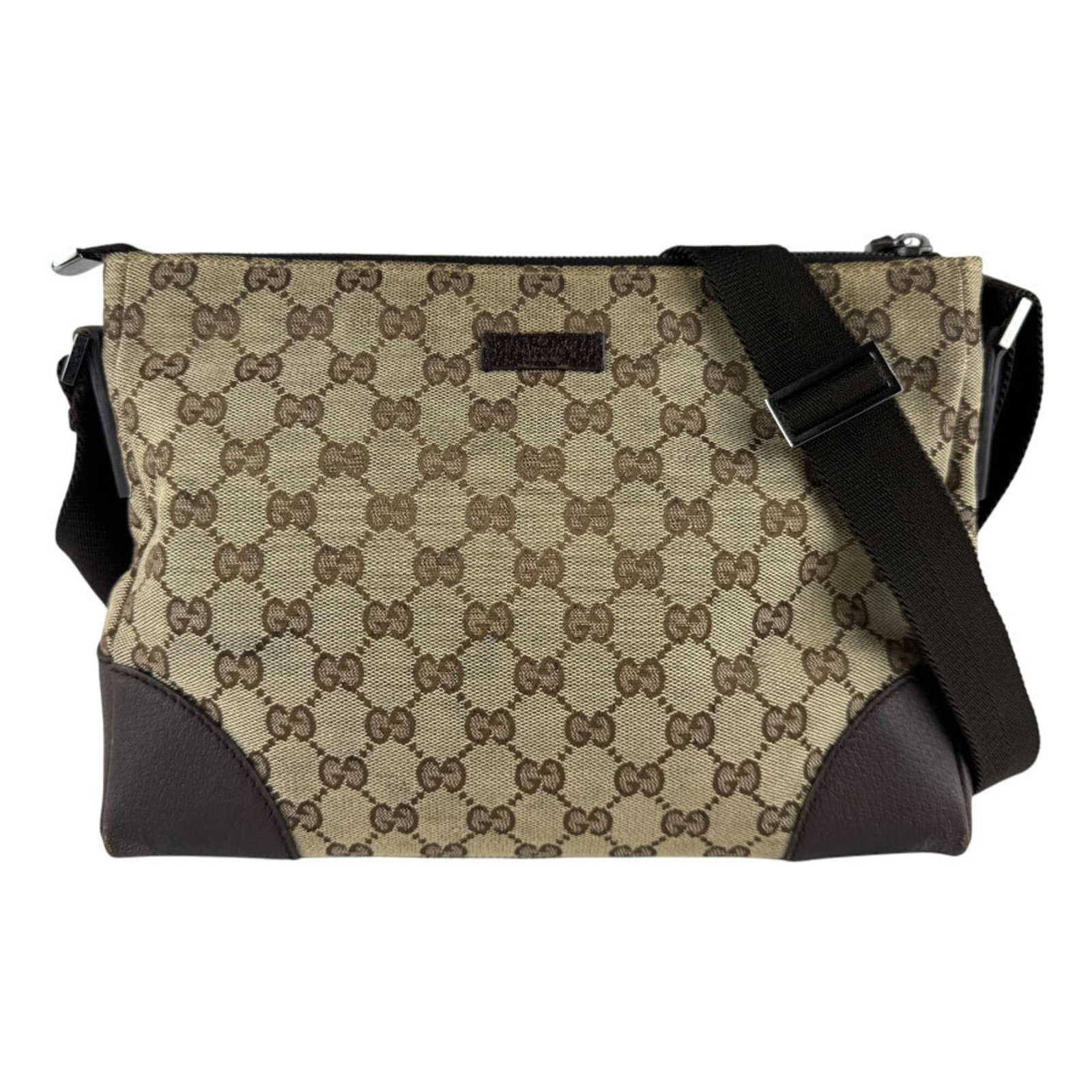 Canvas Leather Gg Gucci Bag Shoulder: Canvas Leather Gg Gucci Bag Shoulder Canvas Leather GG Gucci Bag Shoulder - A stylish and versatile shoulder bag made from high-quality GG canvas and leather, featuring a classic design with a signatu