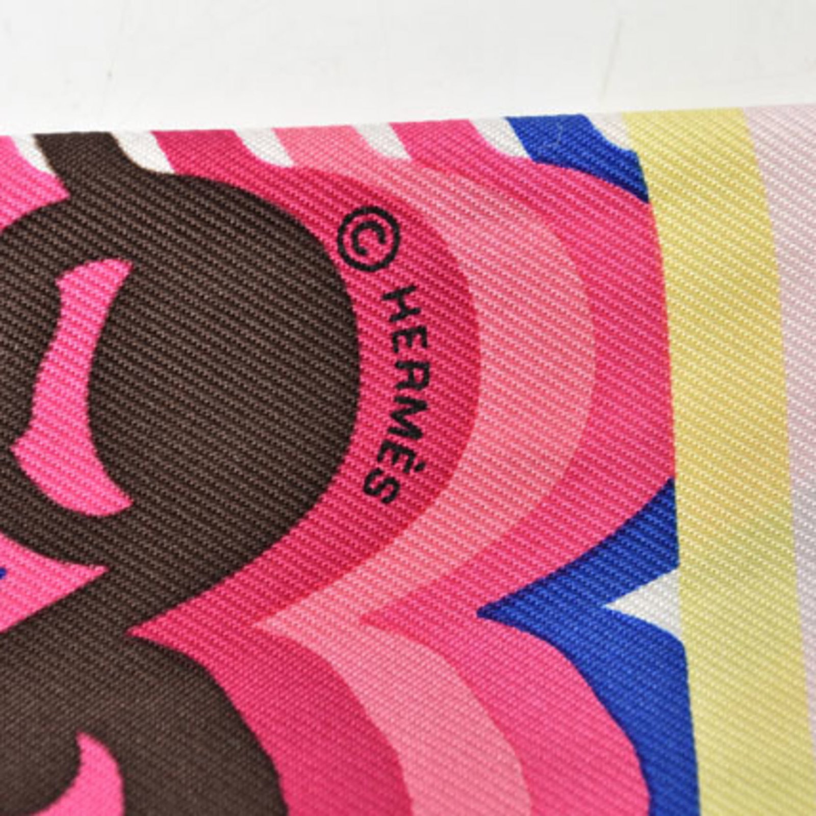 Silk Hermes Scarf - 7