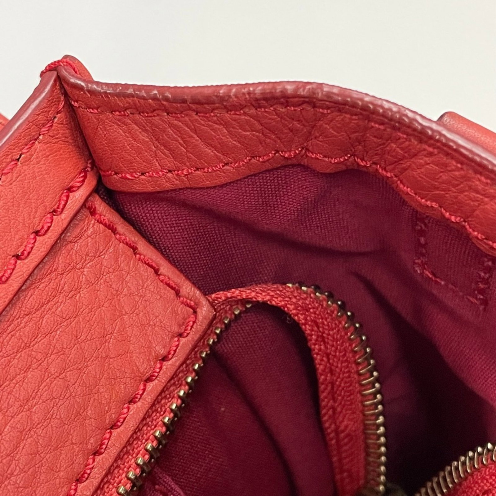 Celine Handbag Leather - 11